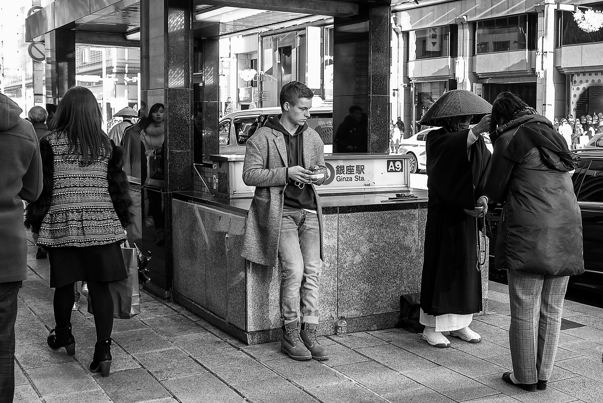 Leica X1 sample photo. Ginza snapshot/18.01.05 photography