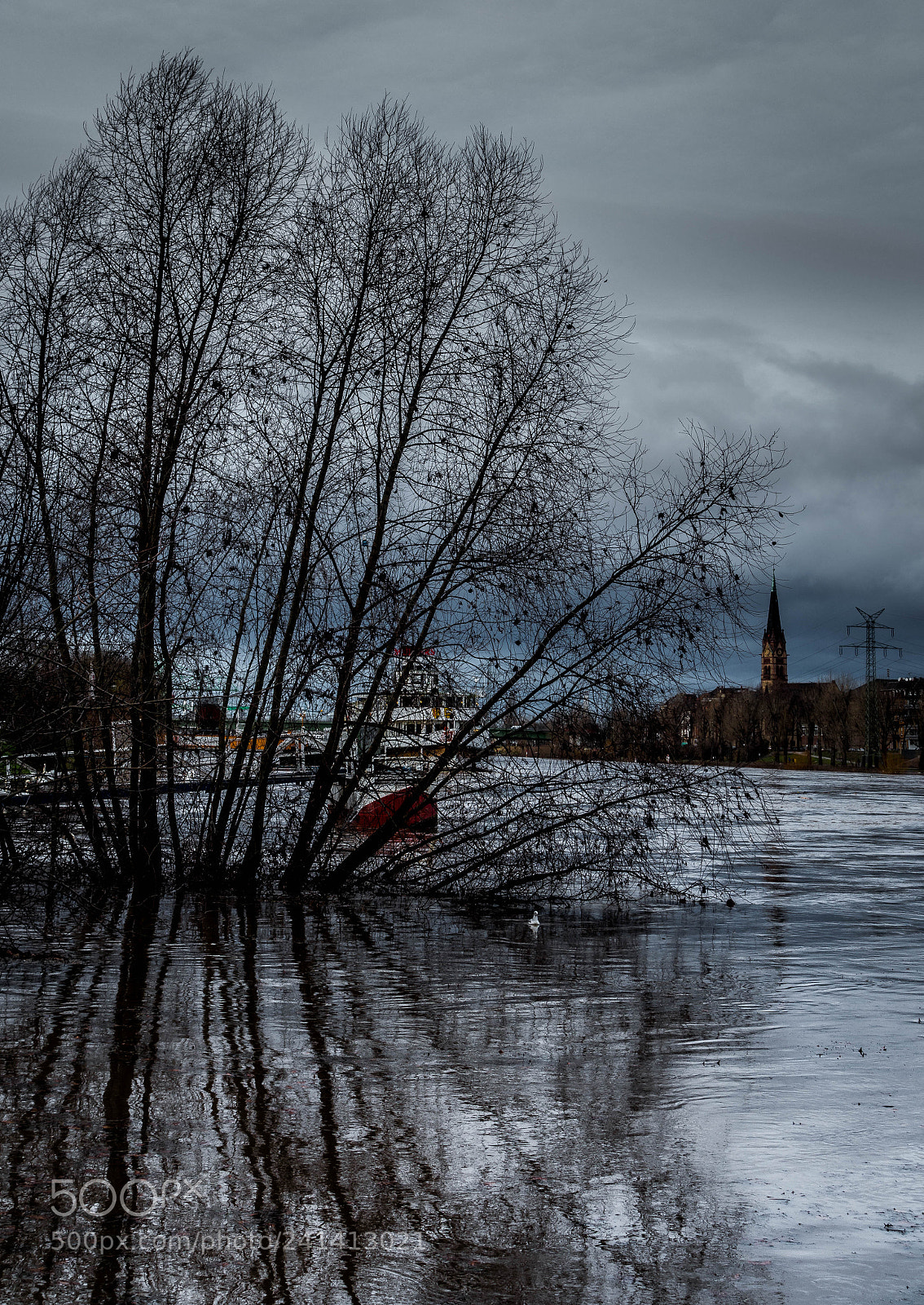 Sony Cyber-shot DSC-RX100 III sample photo. Hochwasser in mannheim photography