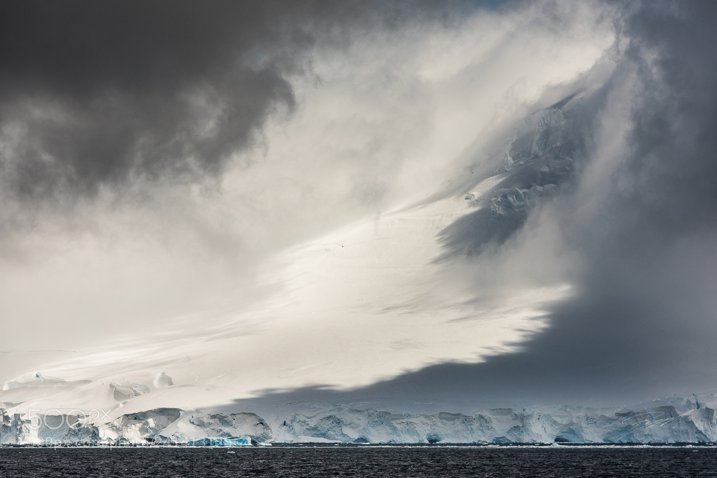 Nikon D810 sample photo. Antarctic drama photography