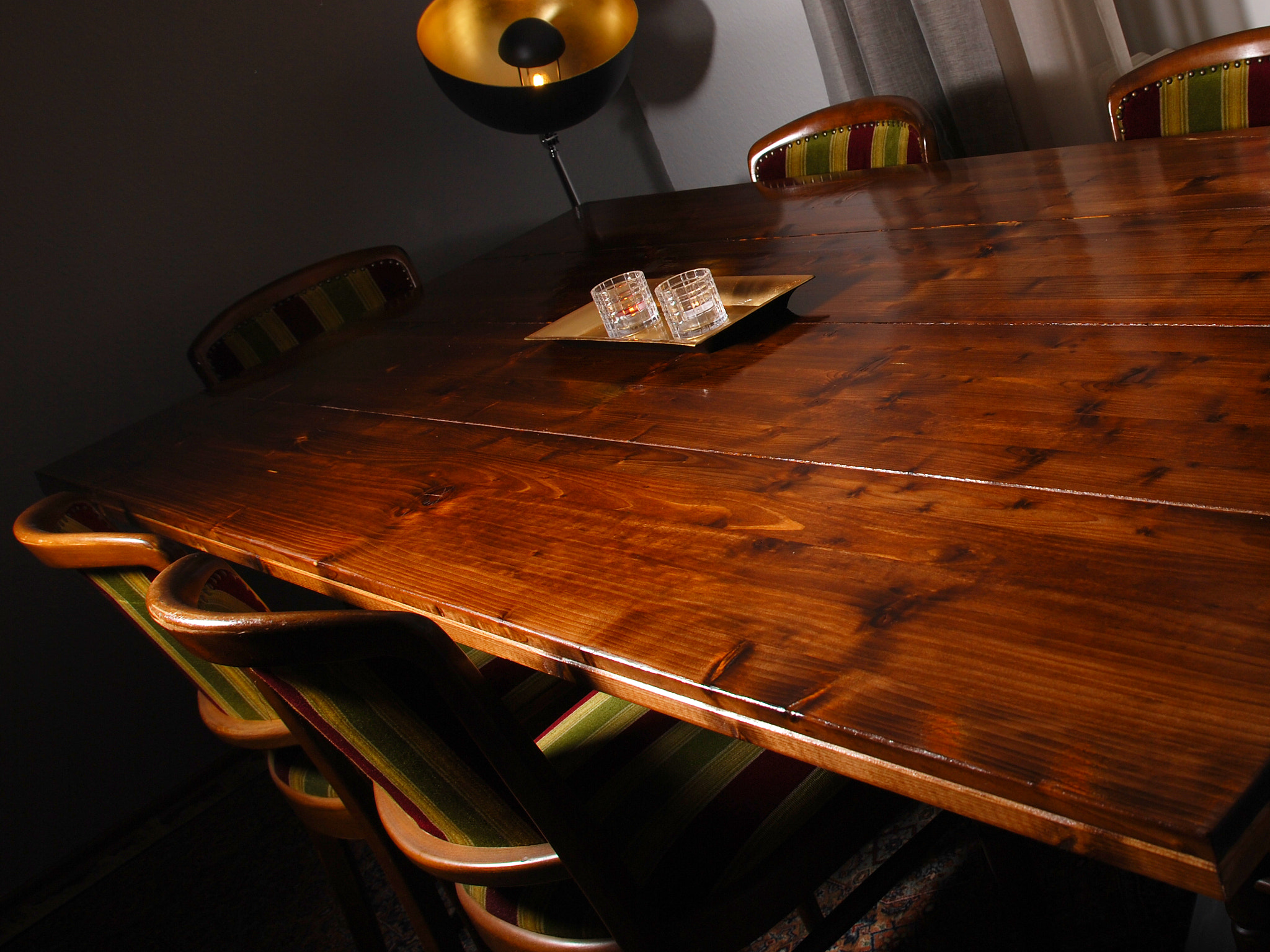 Nikon D40X sample photo. Selfmade_dining_table photography