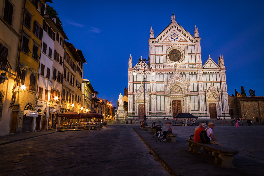 Piazza di Santa Croce, Florence by Jakub Buza on 500px.com