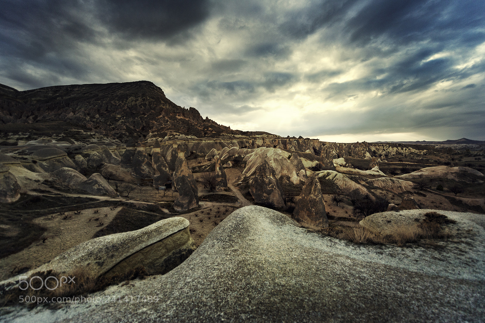 Nikon D4 sample photo. Dramatic view of cappodocia photography