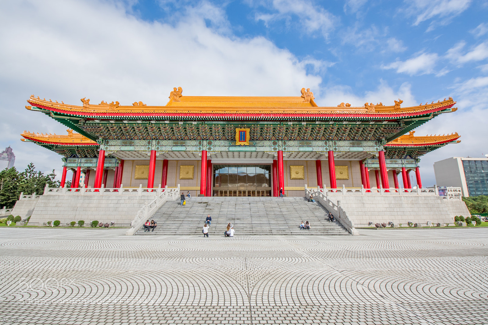 Nikon D7100 sample photo. Chiang kai-shek memorial hall photography