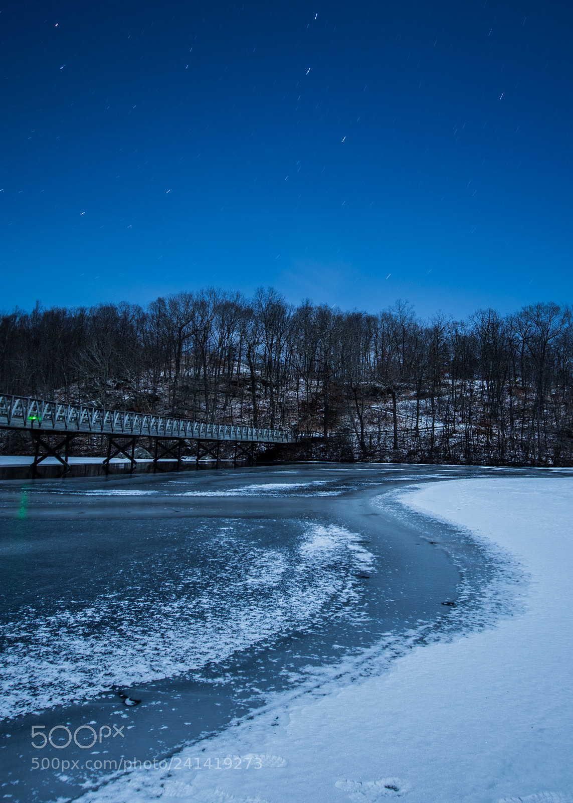 Nikon D7200 sample photo. Night ice photography