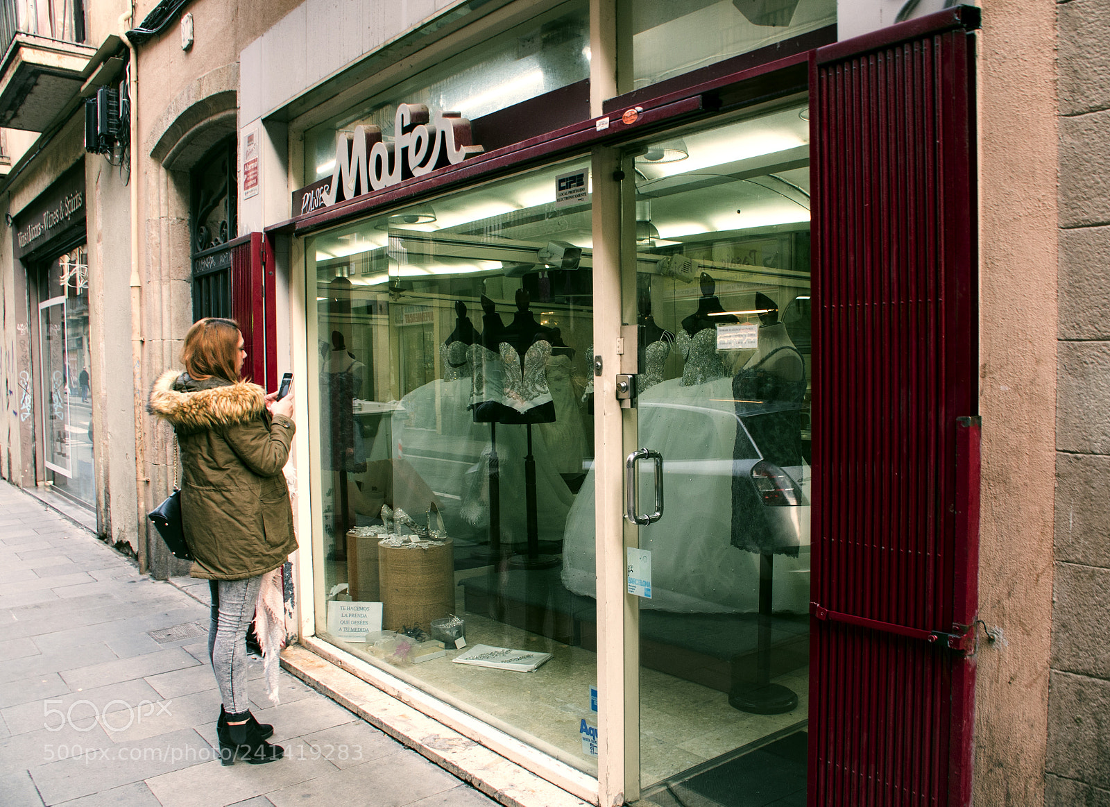 Panasonic Lumix DMC-GH4 sample photo. A street in barcelona photography