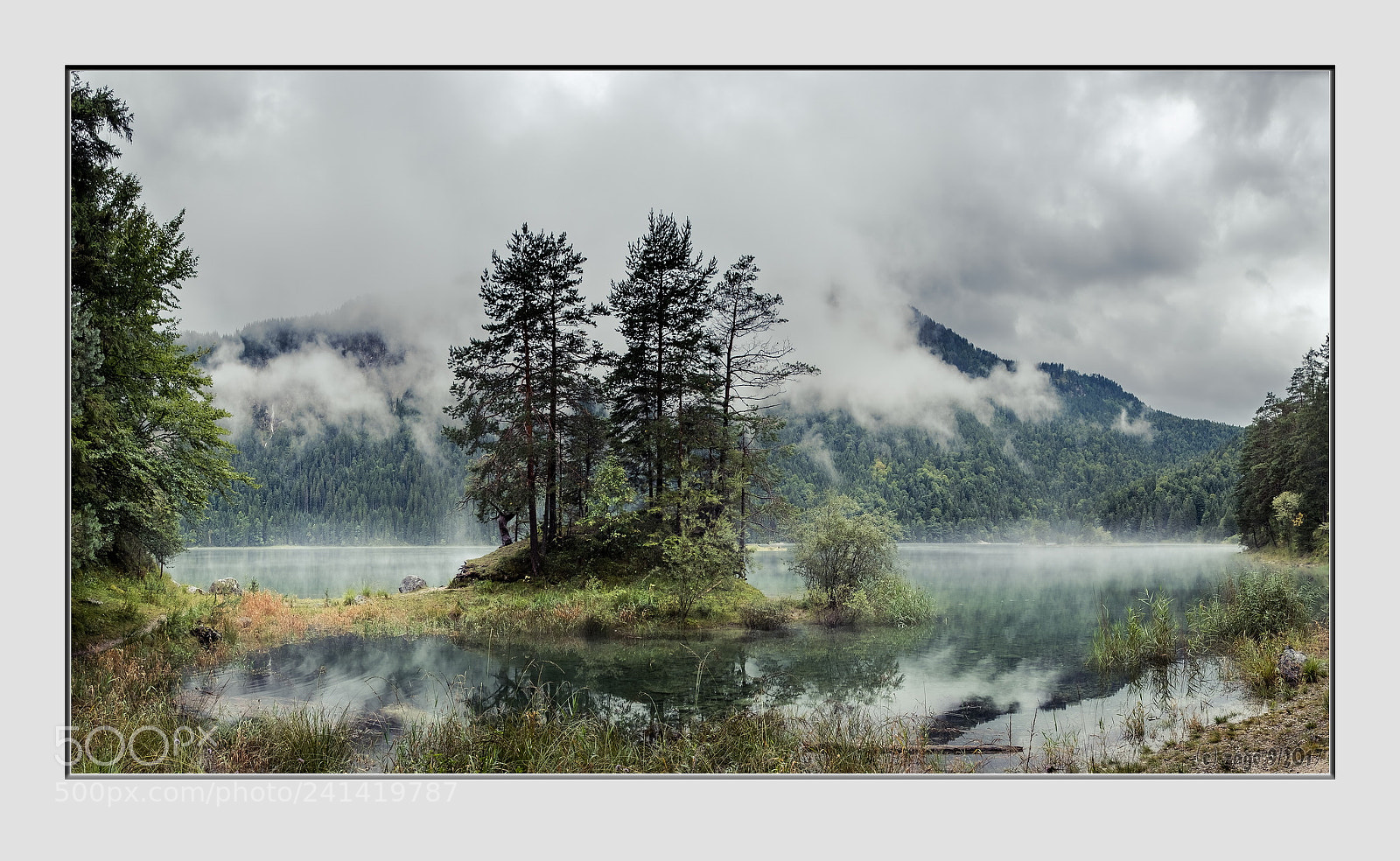 Fujifilm X-T20 sample photo. Eibsee bei schlechtwetter photography