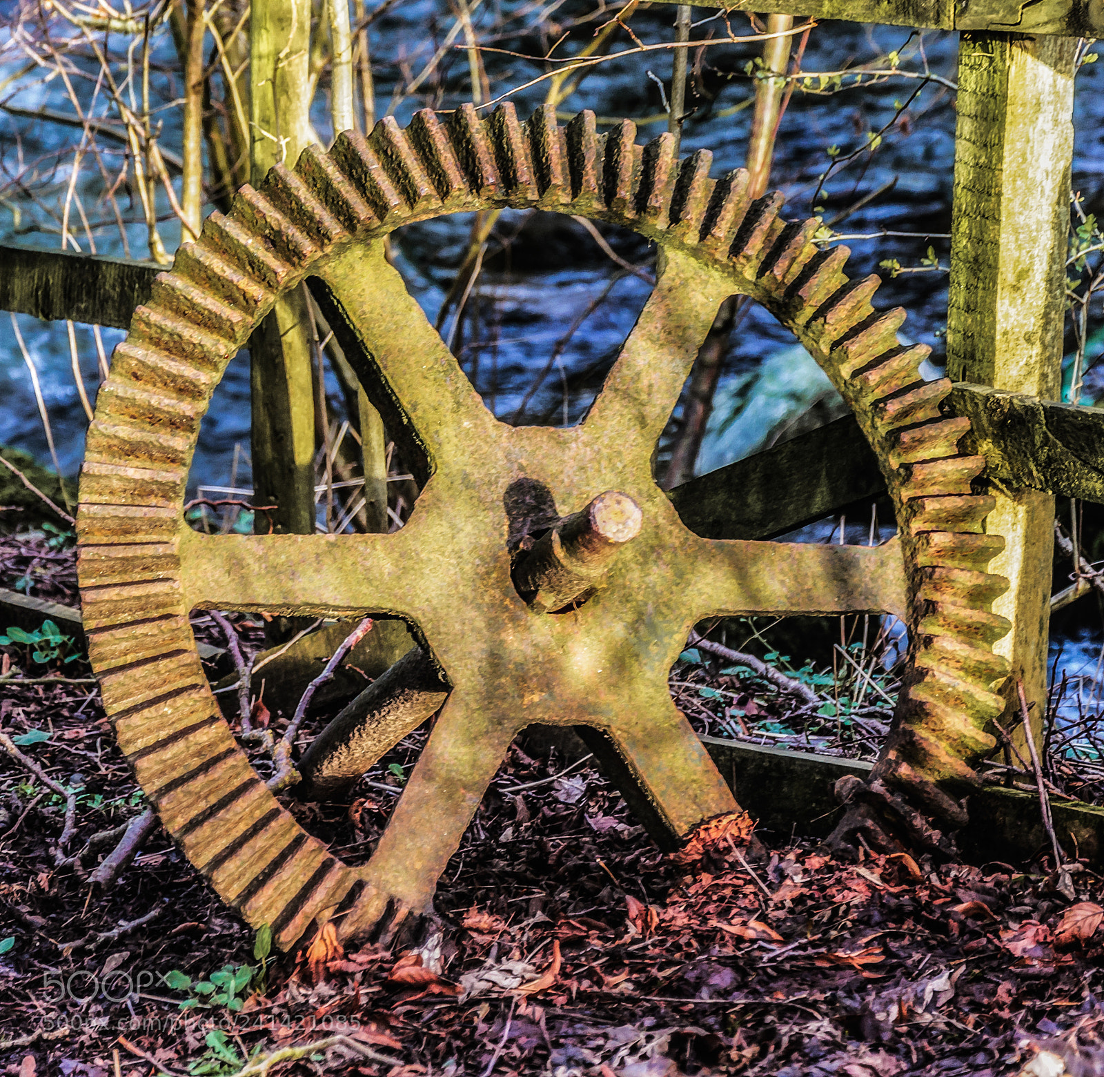Nikon D90 sample photo. Wheel photography