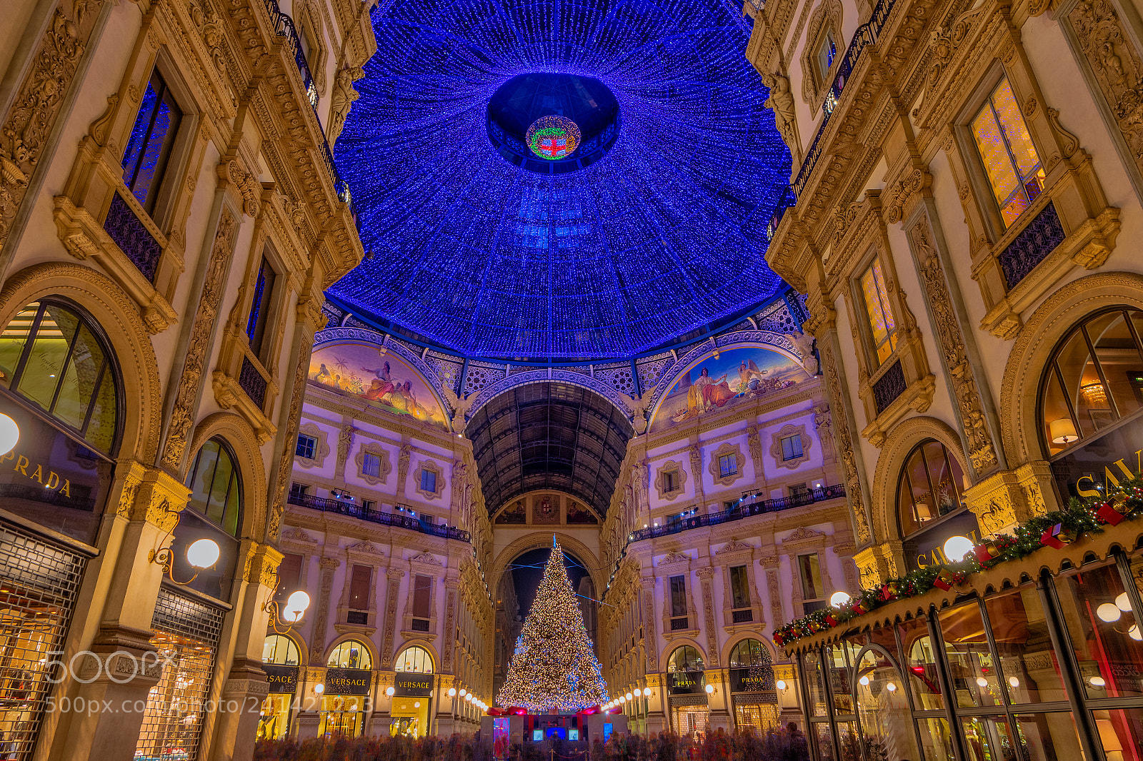 Nikon D5 sample photo. Galleria vittorio emanuele ii photography