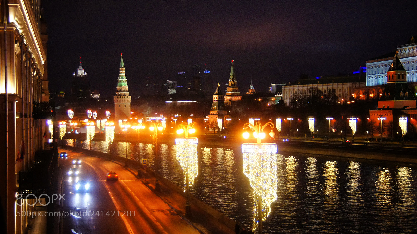 Sony SLT-A35 sample photo. Вечерняя Москва photography