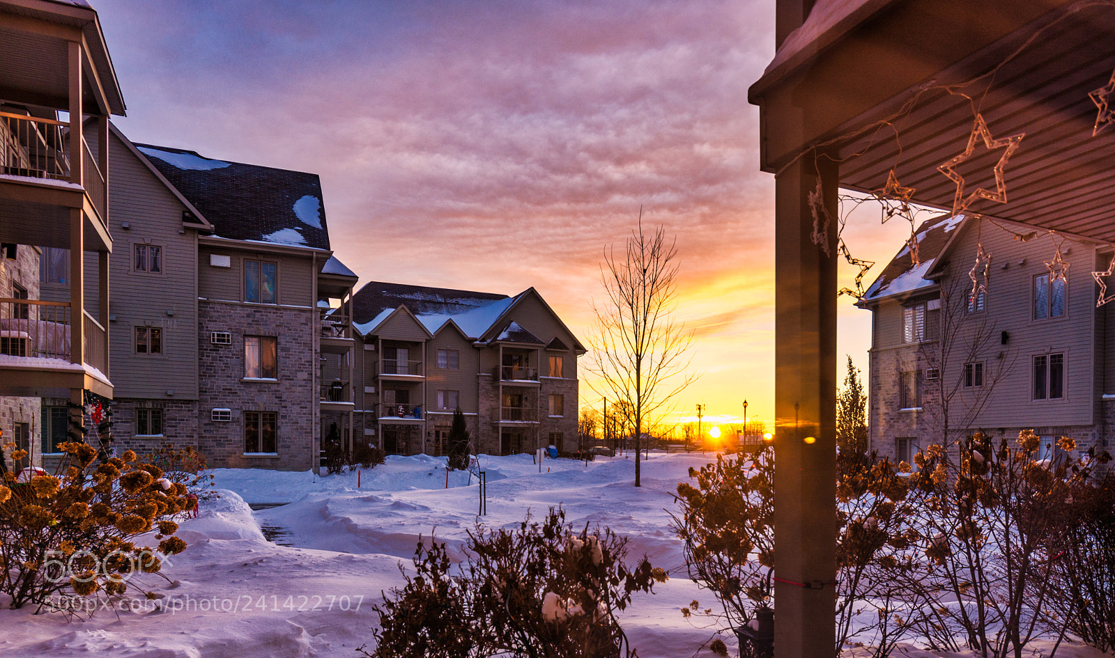 Nikon D7100 sample photo. Winter sunset photography
