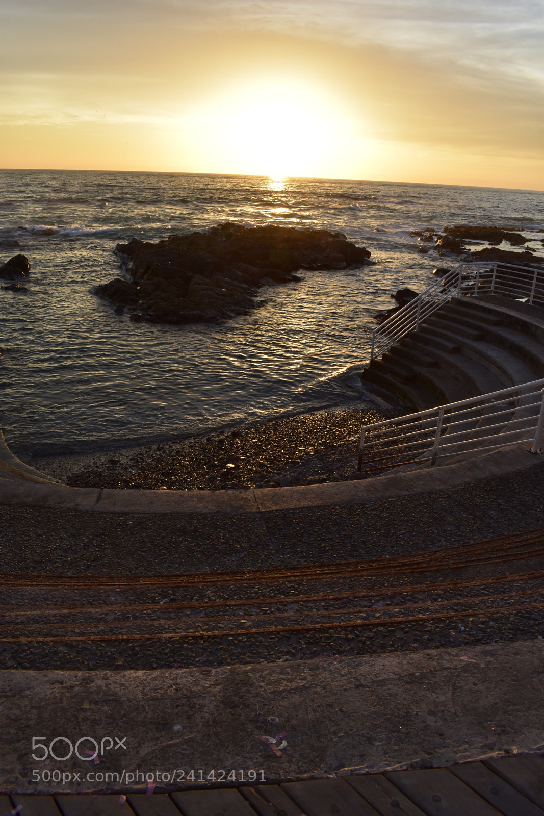Nikon D3400 sample photo. Escalera al mar photography