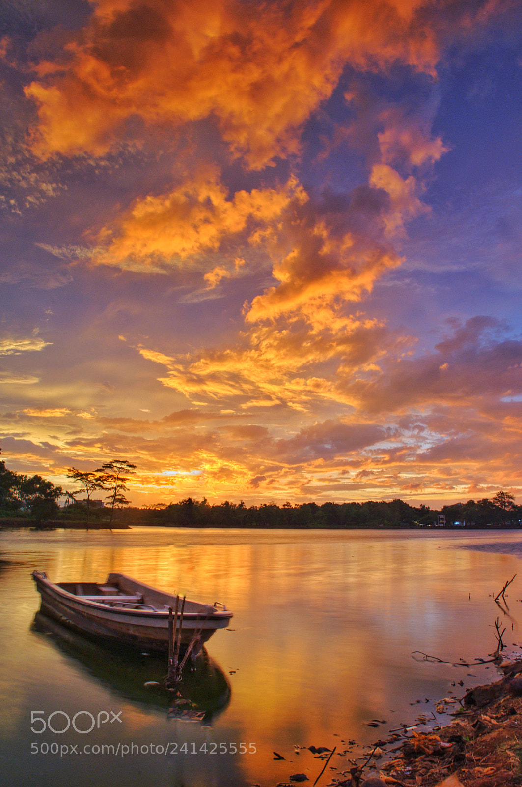 Nikon D90 sample photo. Beautiful sunset from jakarta photography