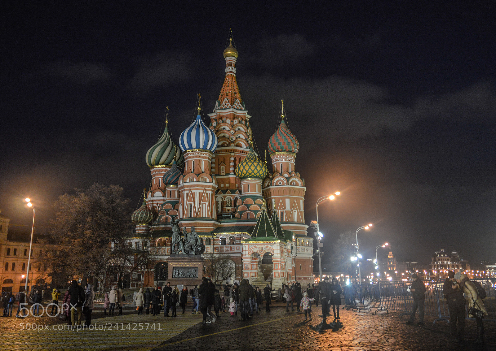 Nikon D3200 sample photo. Cathedral at night moscow photography