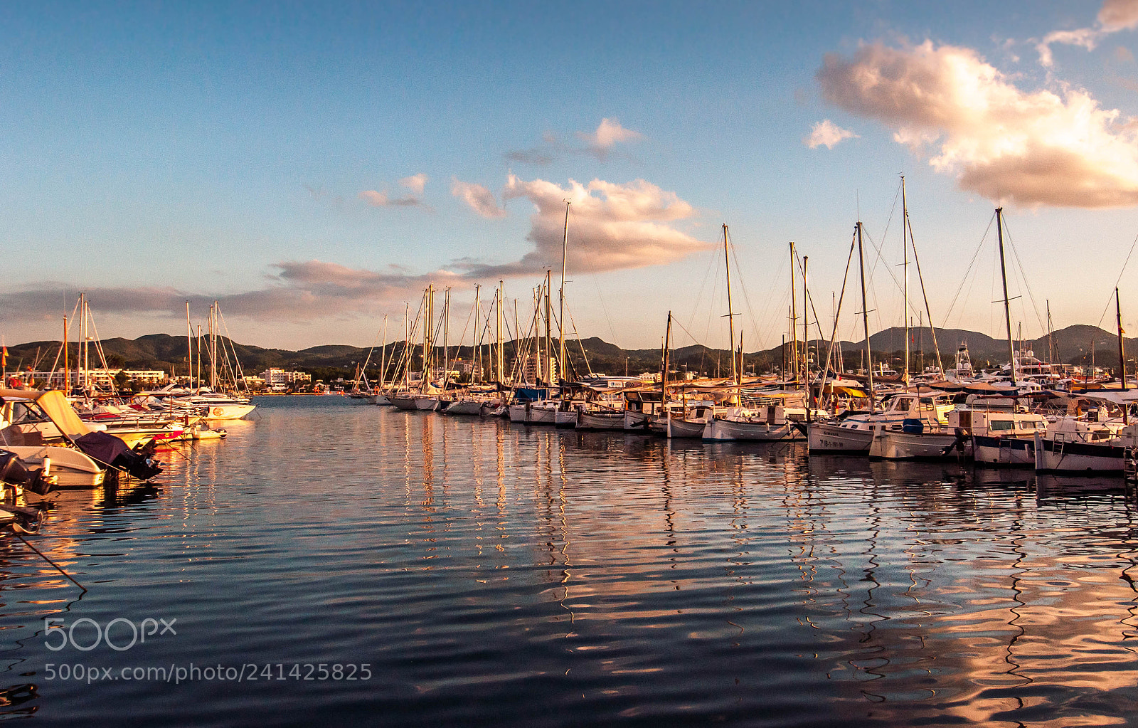 Nikon D90 sample photo. Boats in the sunset photography