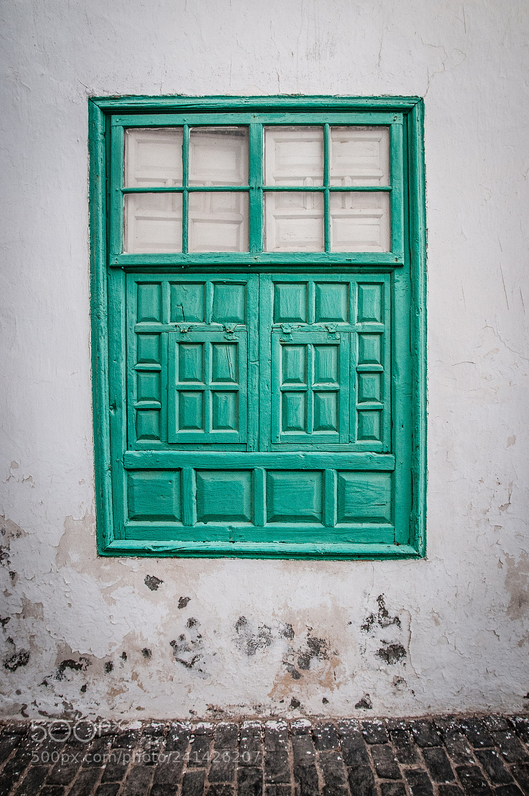 Nikon D300S sample photo. Turquoise window photography
