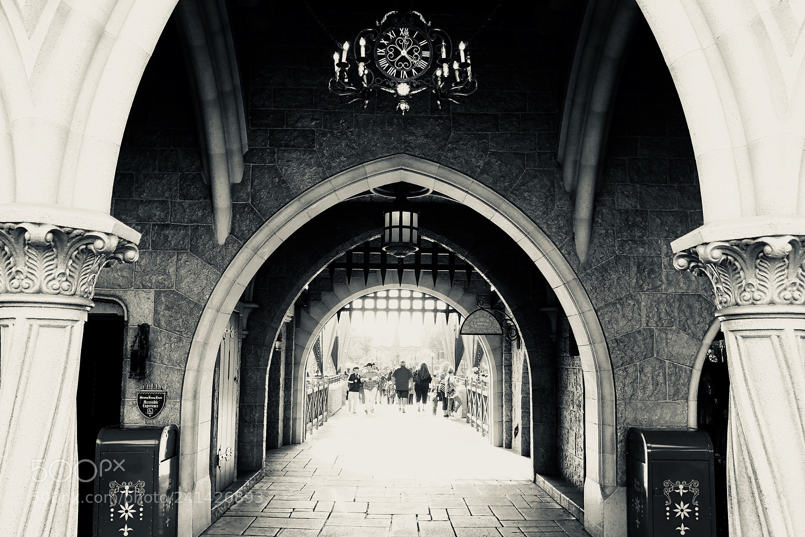 Apple iPhone X sample photo. Sleeping beauty’s castle photography