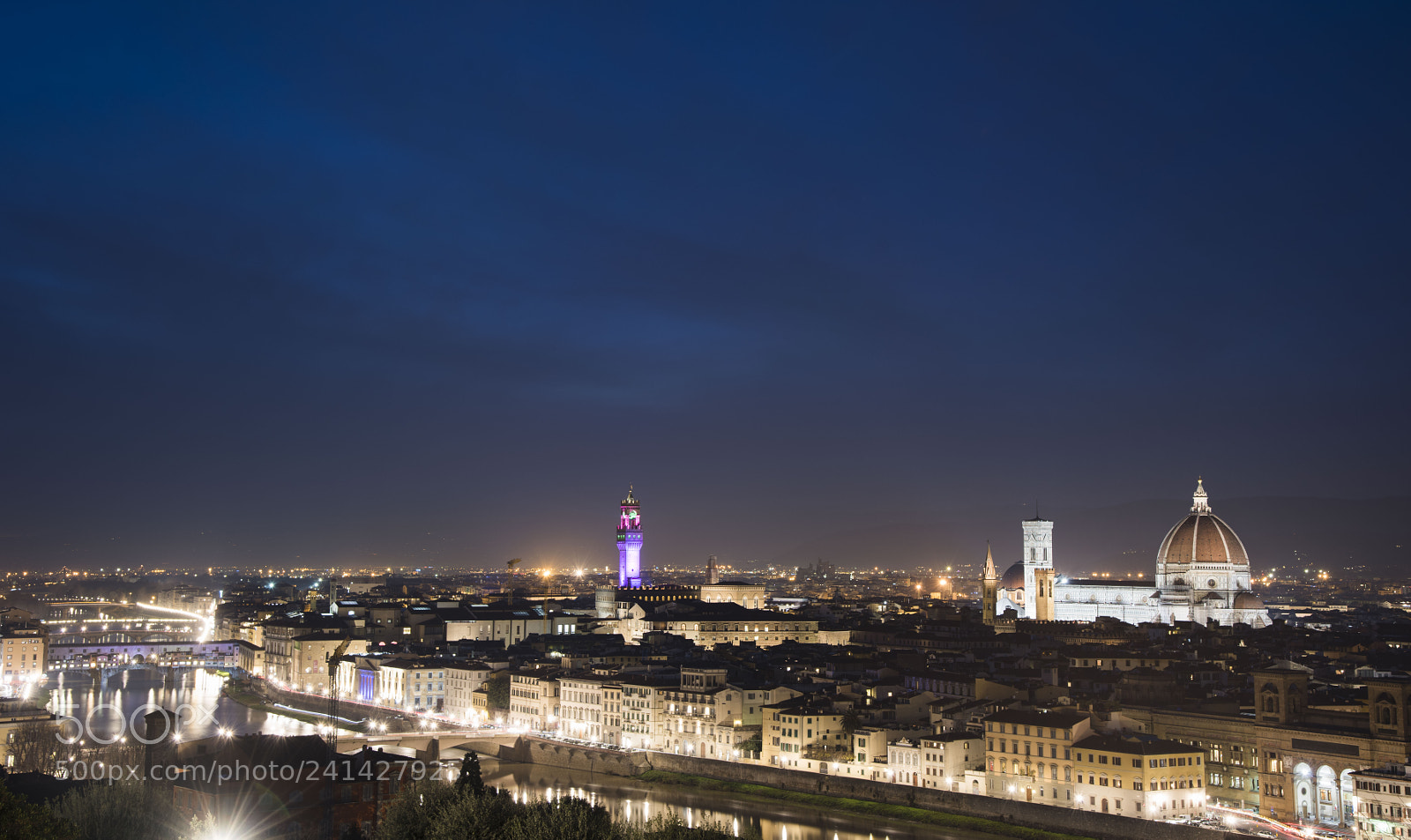 Nikon D810 sample photo. La notte a firenze photography