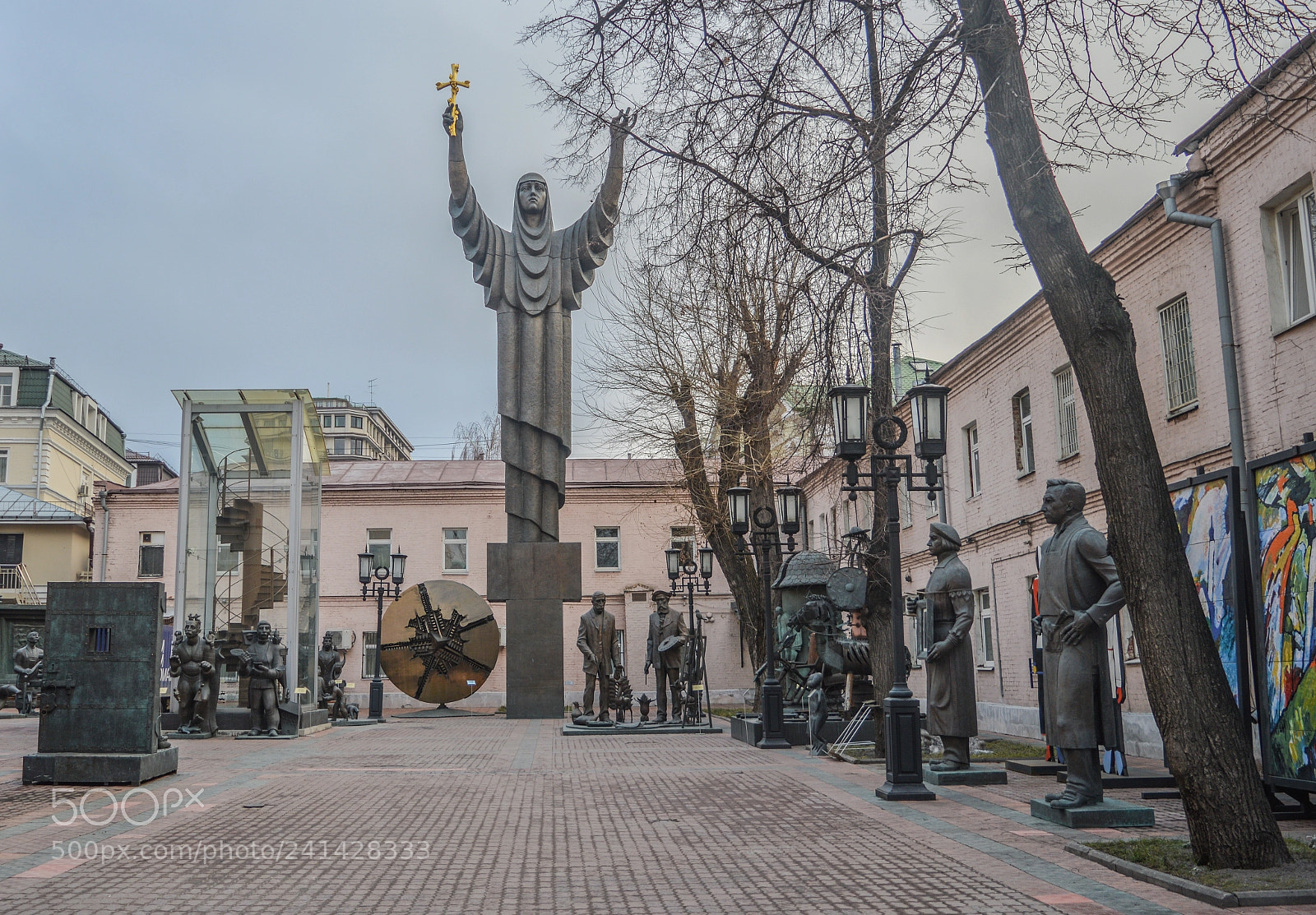 Nikon D3200 sample photo. Statues @ moscow, russia photography