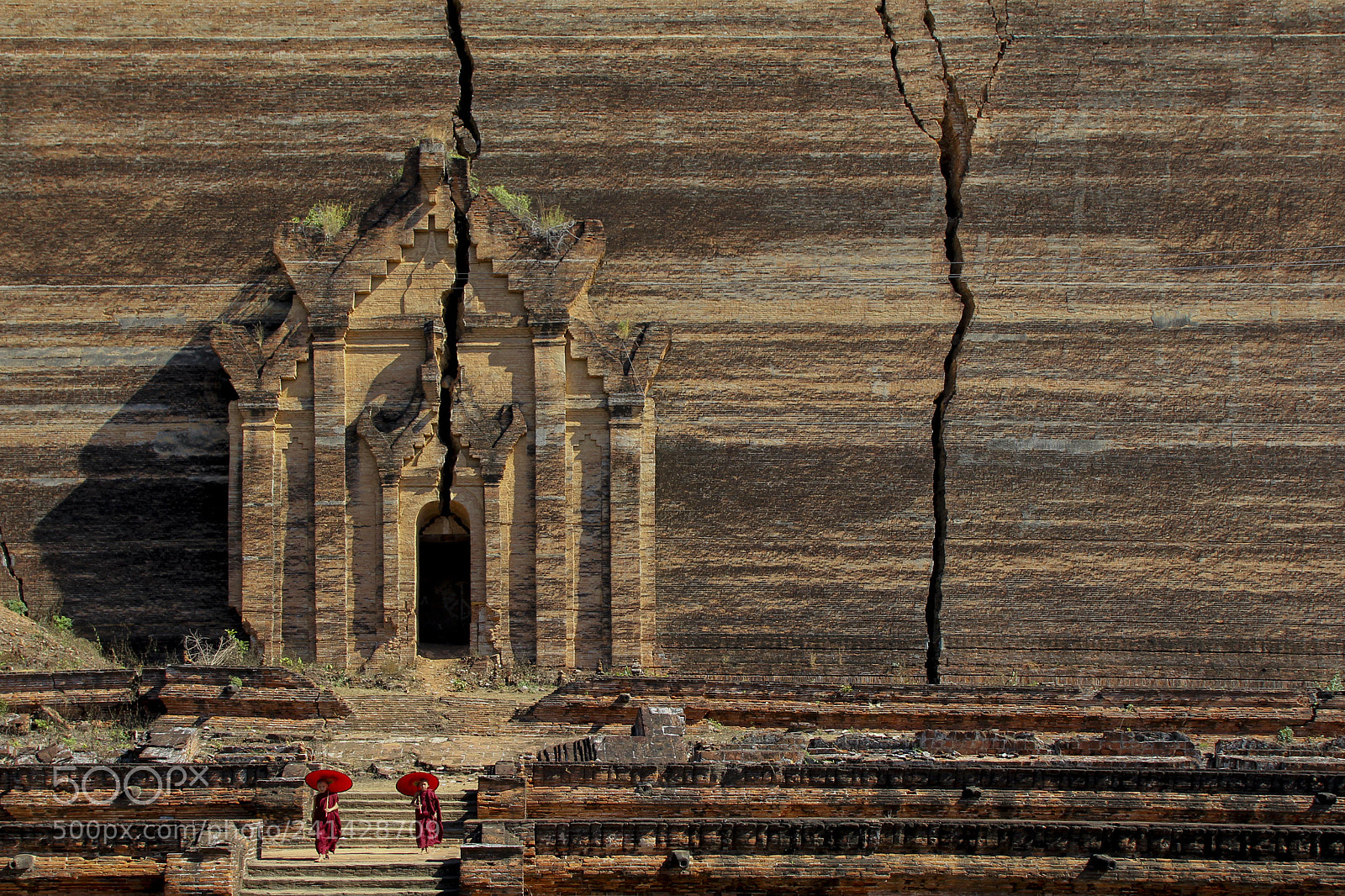 Canon EOS 60D sample photo. Mingun pagoda, mandalay photography
