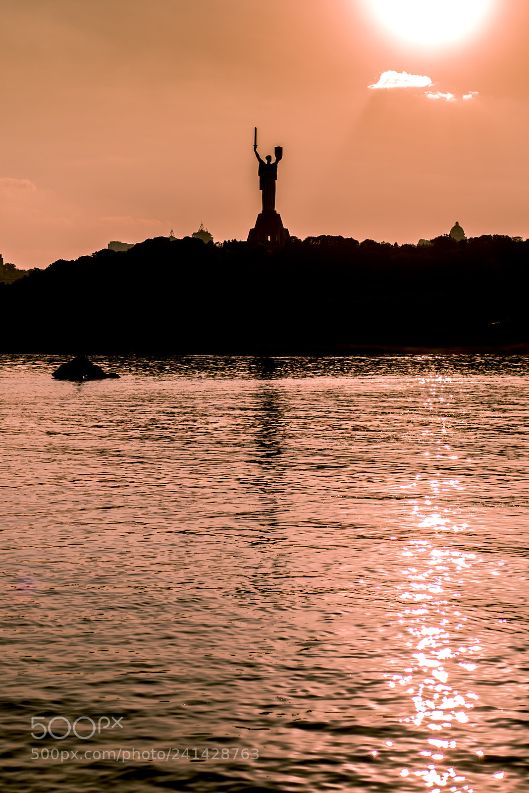 Nikon D810 sample photo. The statue washed in photography