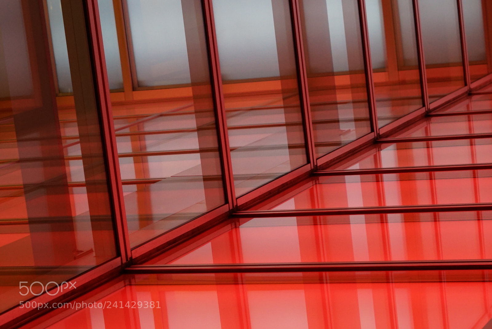 Sony a7 II sample photo. Red minimal photography