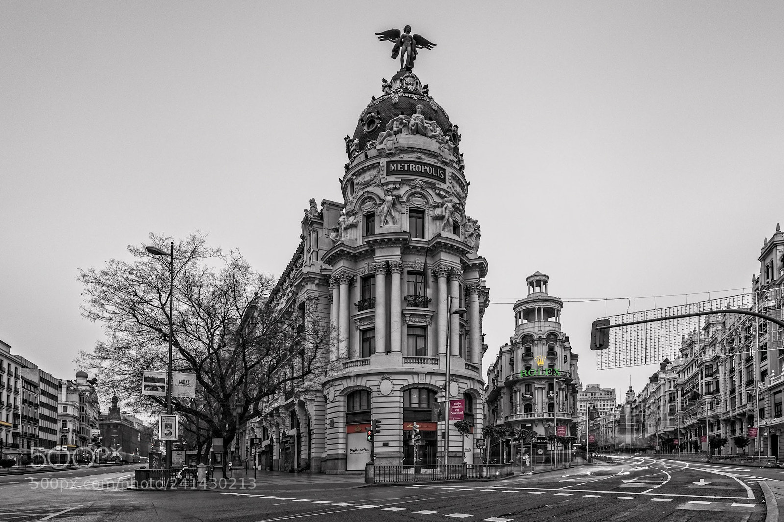 Nikon D850 sample photo. Edificio metrópoli, madrid photography