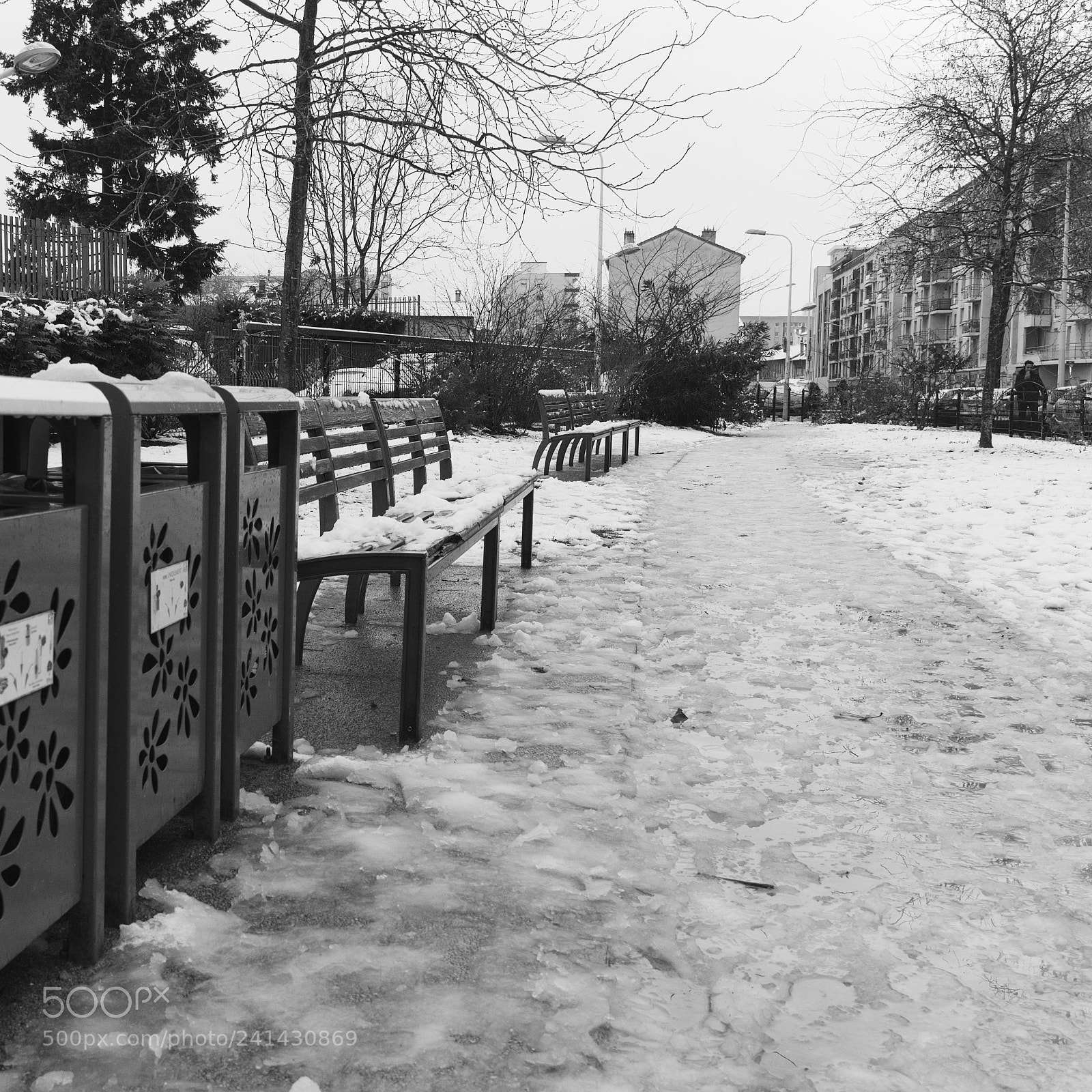 Panasonic Lumix DC-GH5 sample photo. Paysage sous la neige photography