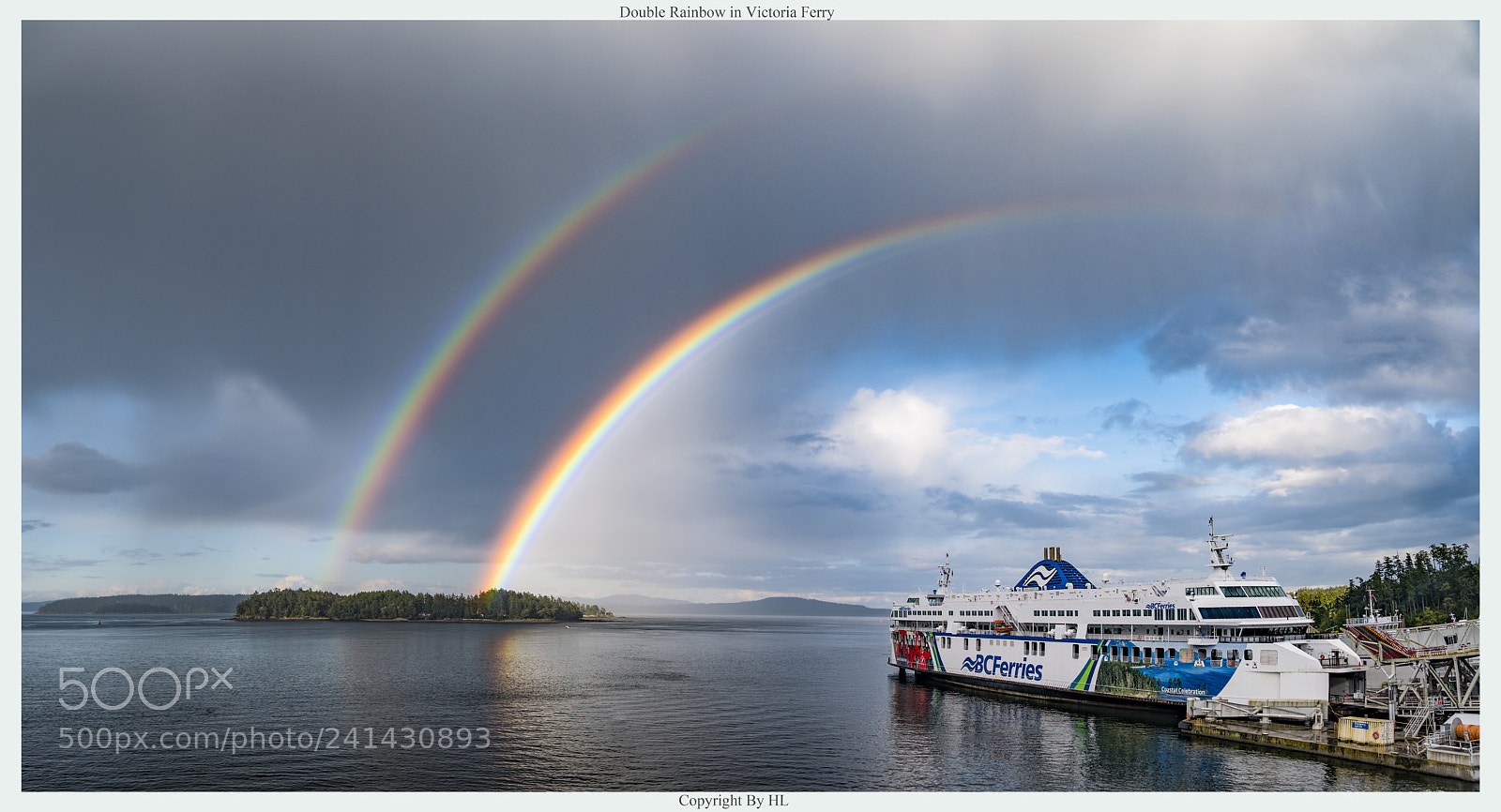 Leica SL (Typ 601) sample photo. Double rainbow in victoria photography