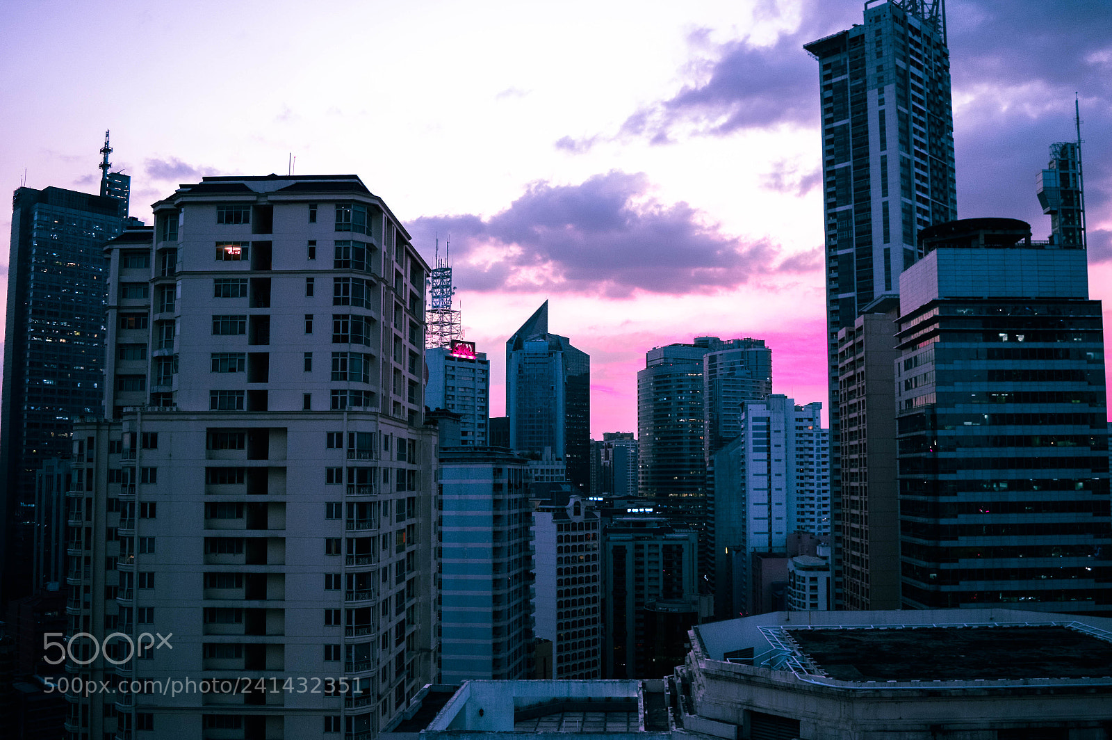 Nikon D3200 sample photo. Pink + blue photography