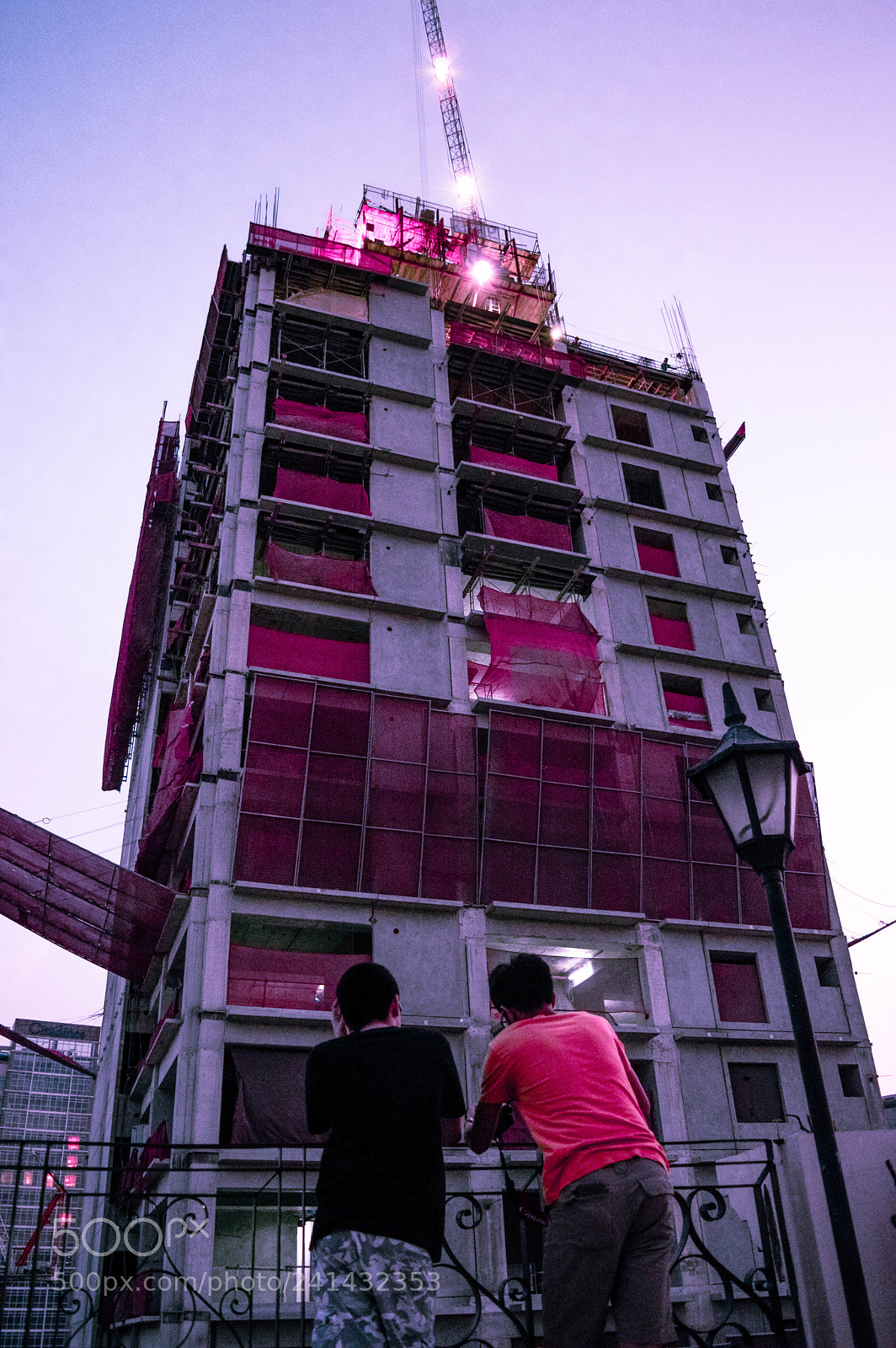 Nikon D3200 sample photo. Pink + blue photography