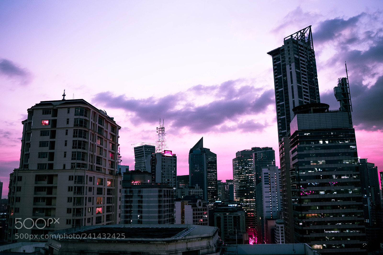 Nikon D3200 sample photo. Pink + blue photography