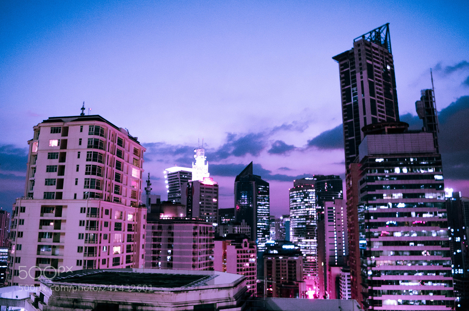 Nikon D3200 sample photo. Pink + blue photography