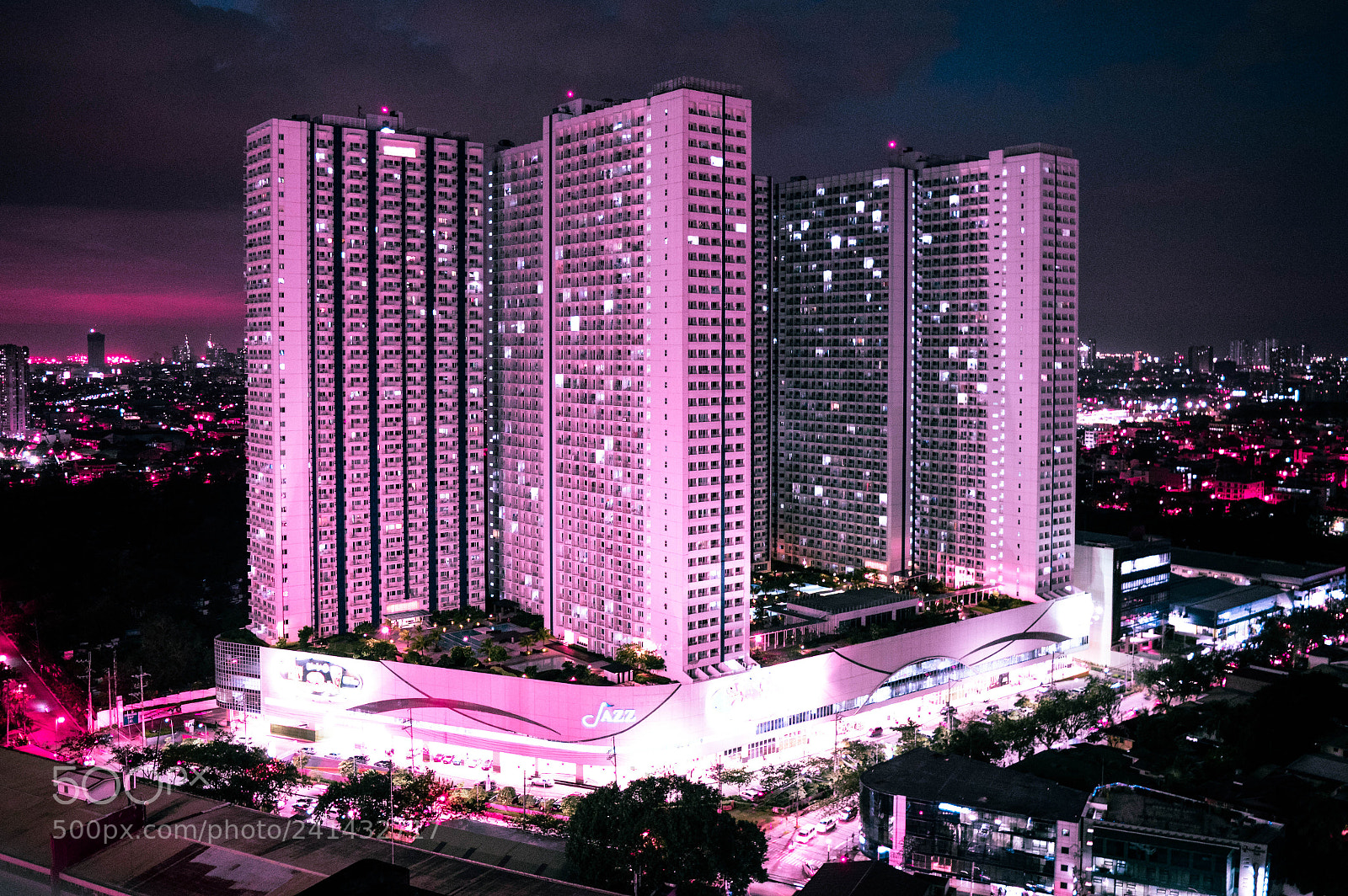 Nikon D3200 sample photo. Pink + blue photography