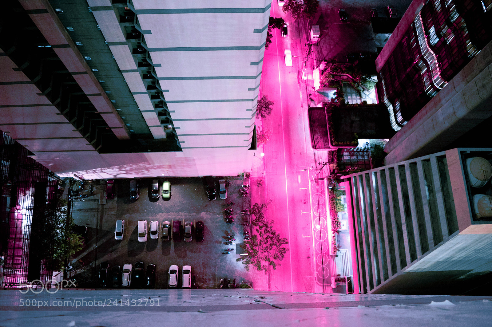 Nikon D3200 sample photo. Pink + blue photography