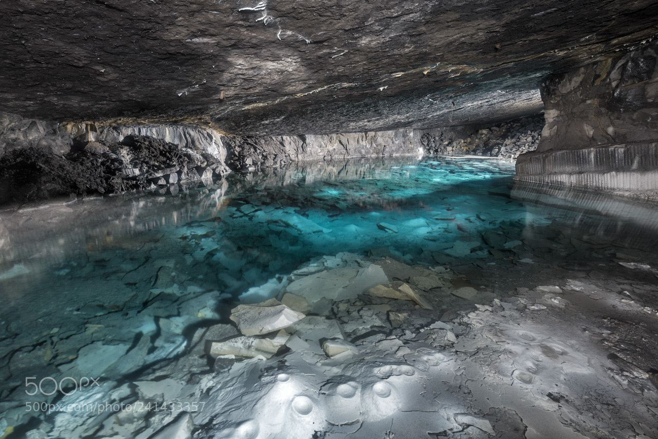 Nikon D600 sample photo. Underground lake photography