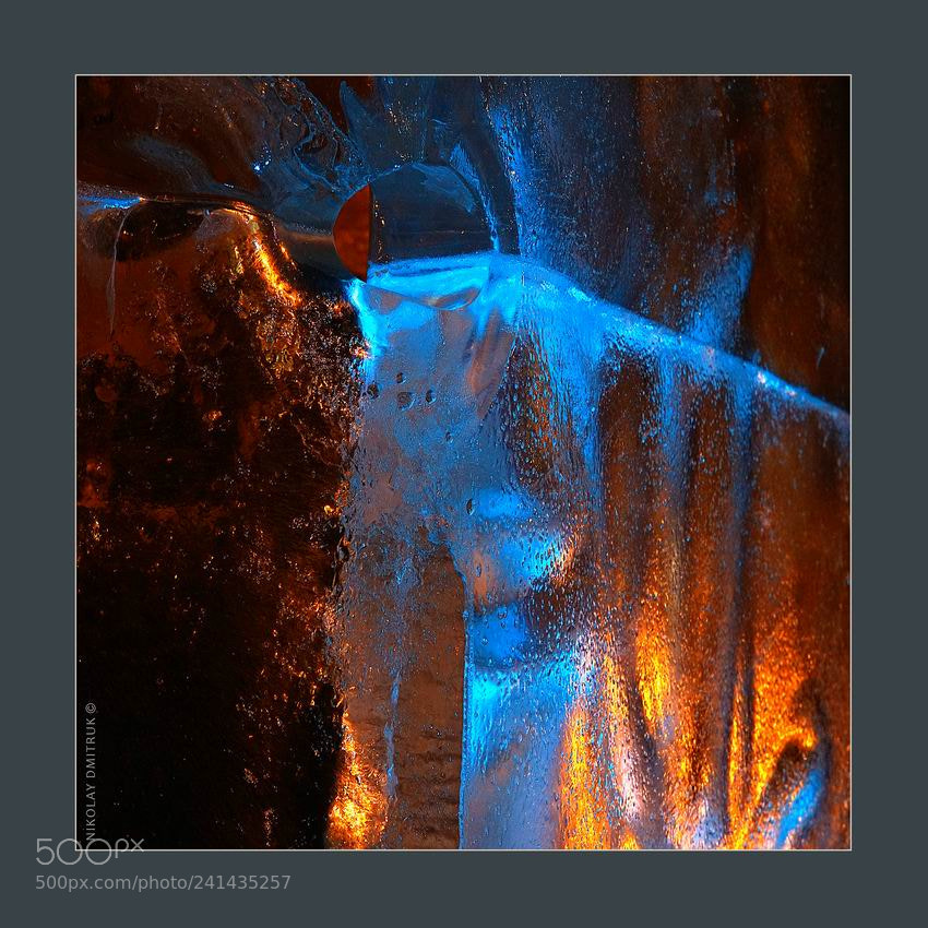 Olympus E-3 sample photo. Art ice. arkhangelsk. 2018 photography