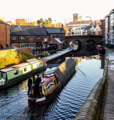 Panasonic Lumix DMC-ZS40 (Lumix DMC-TZ60) sample photo. Birmingham canal photography