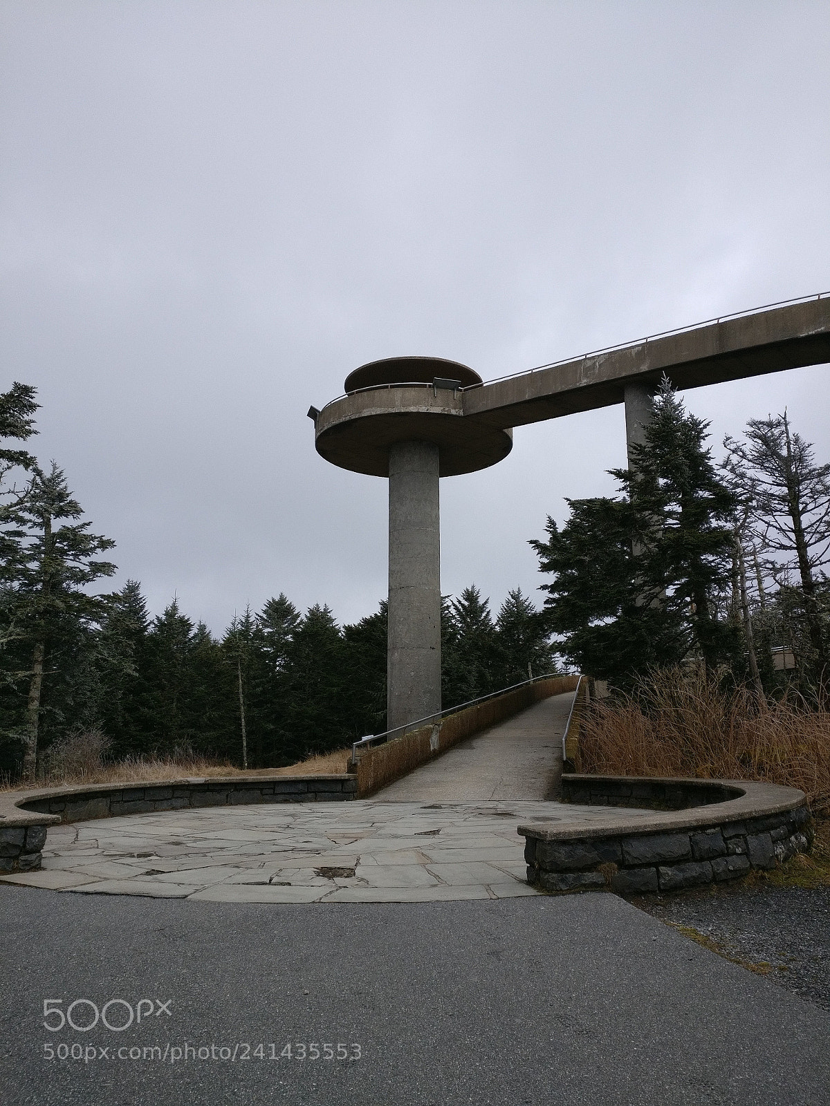 OnePlus A3000 sample photo. Appalachian trail, clingman's dome photography