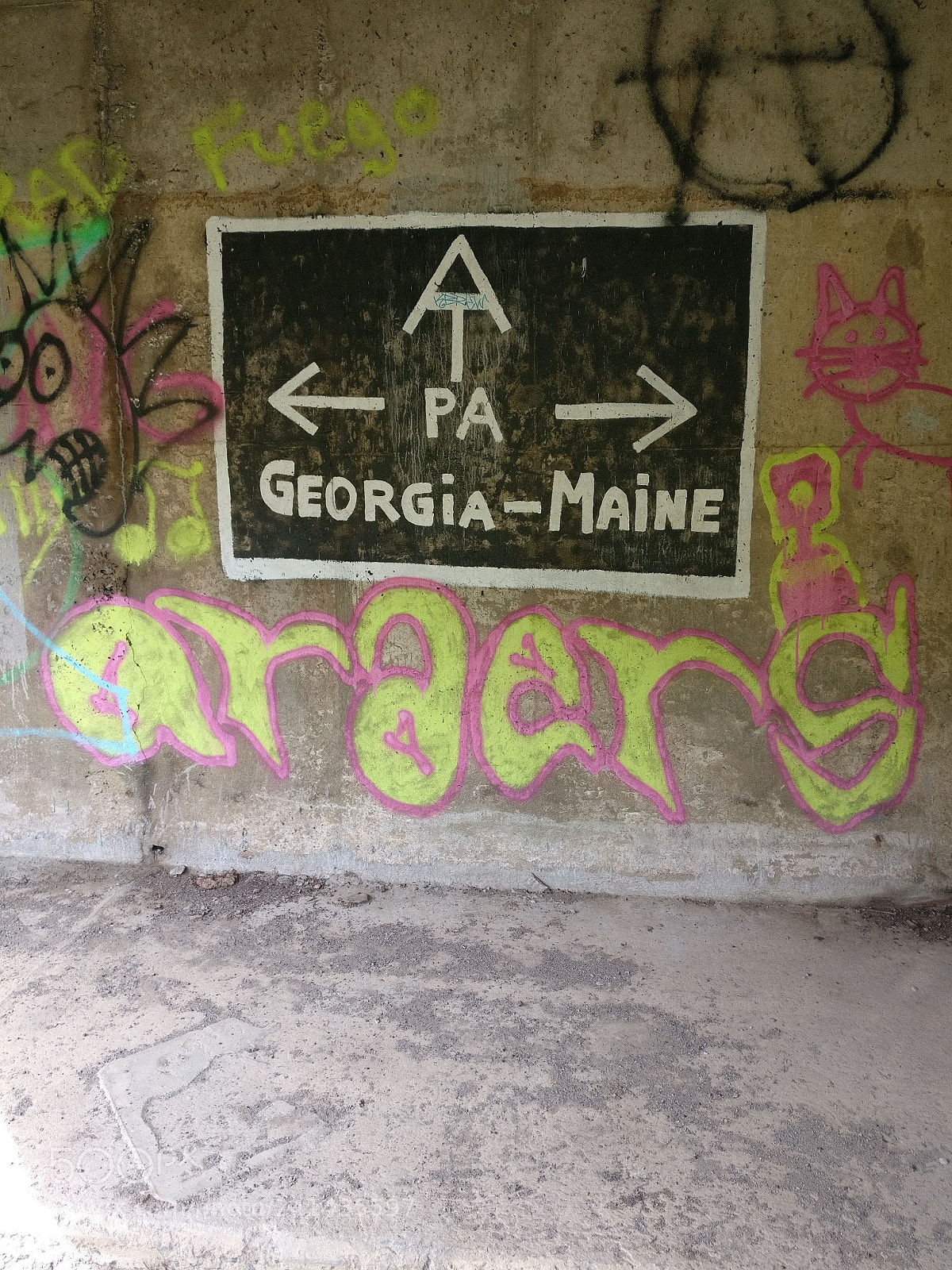 OnePlus A3000 sample photo. Appalachian trail graffiti photography