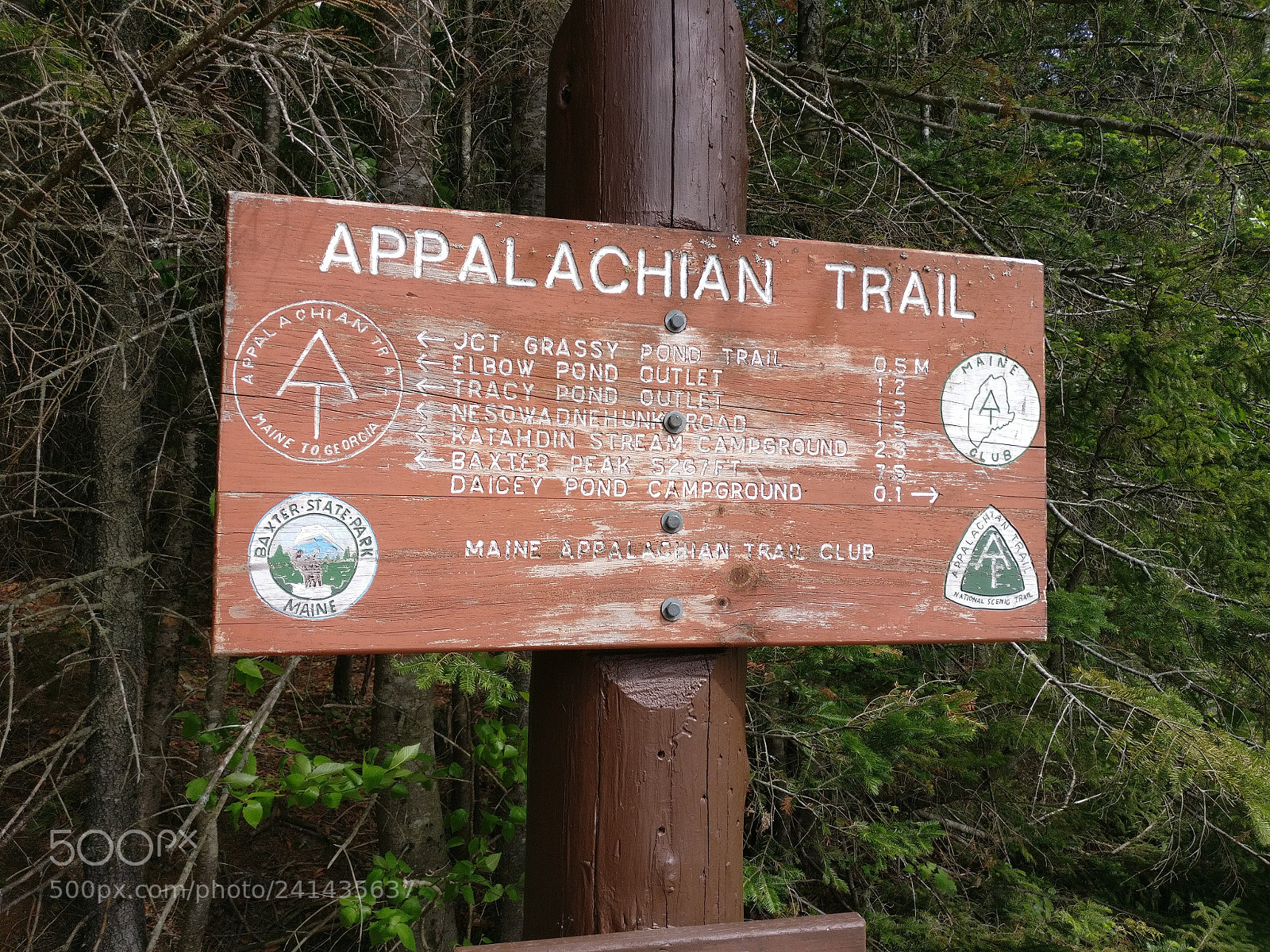 OnePlus A3000 sample photo. Appalachian trail, mount katahdin photography