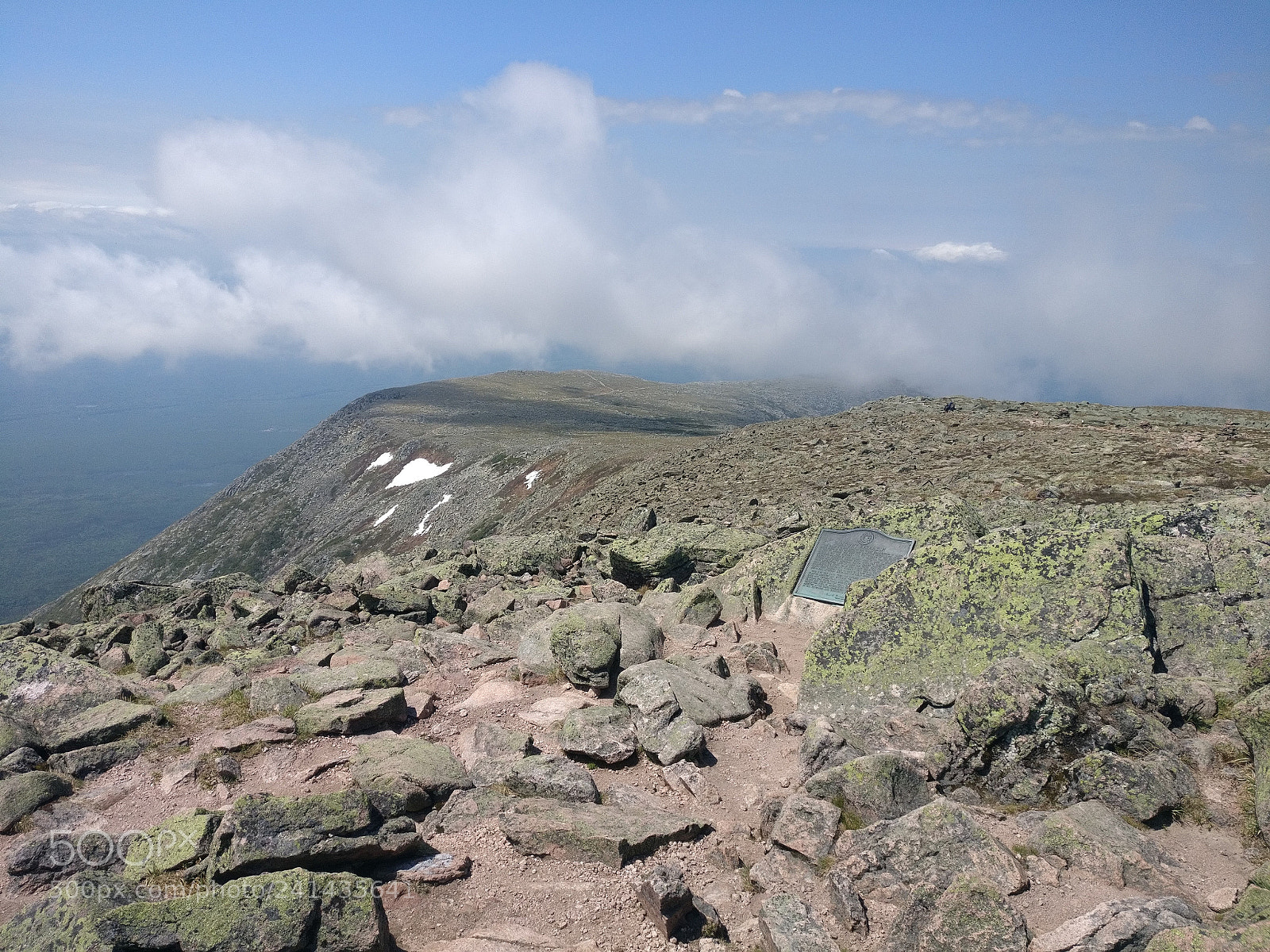 OnePlus A3000 sample photo. Appalachian trail, mount katahdin photography