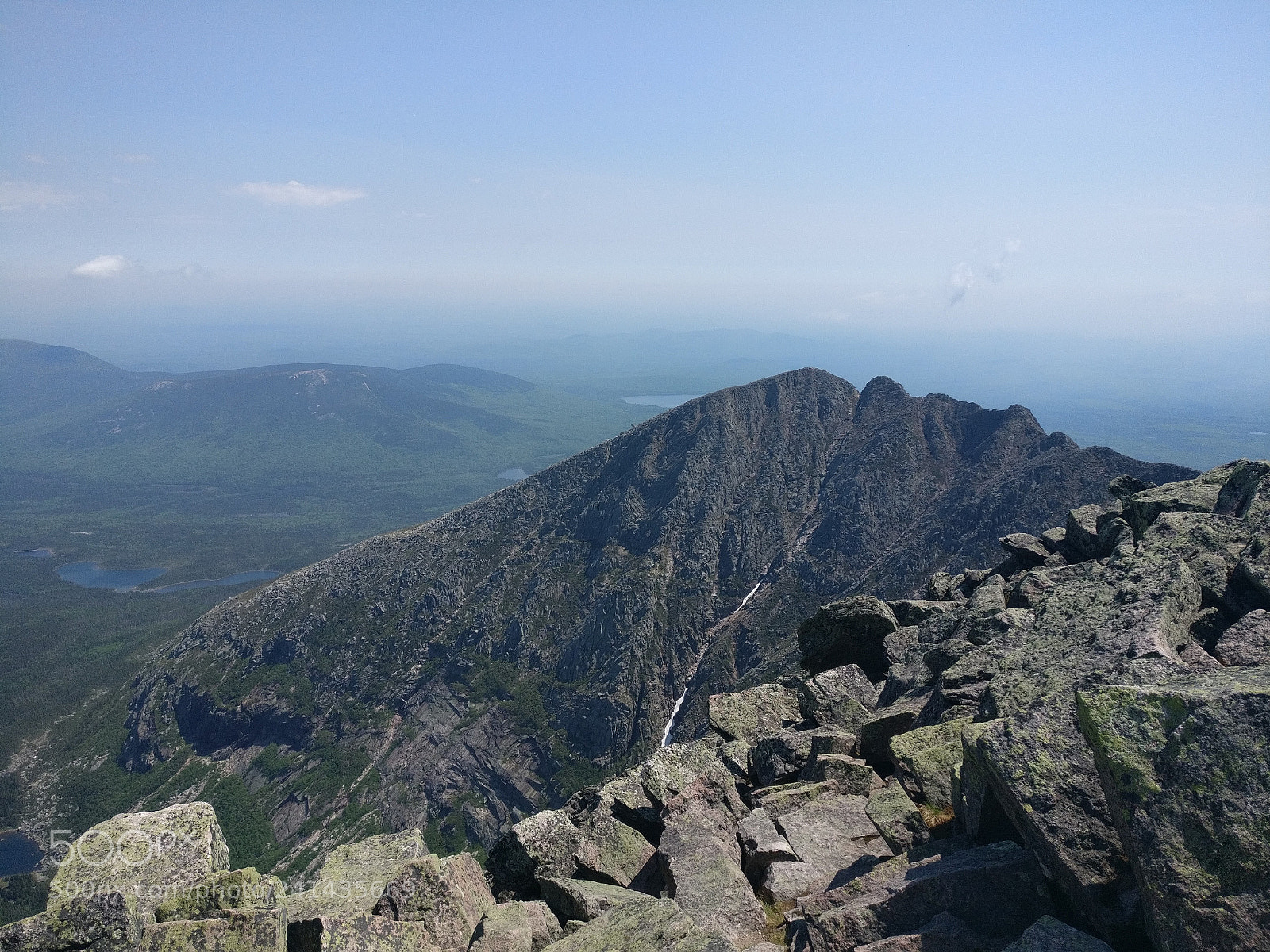 OnePlus A3000 sample photo. Appalachian trail, mount katahdin photography
