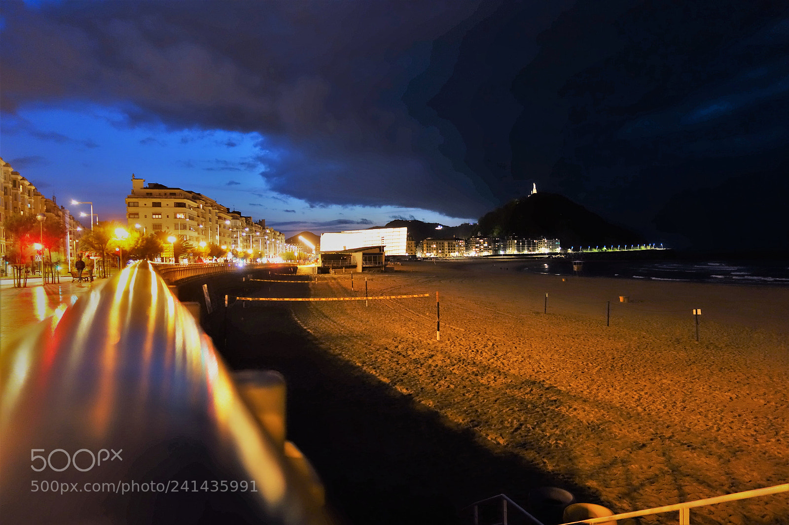 Sony Cyber-shot DSC-RX100 sample photo. Night in donostia photography