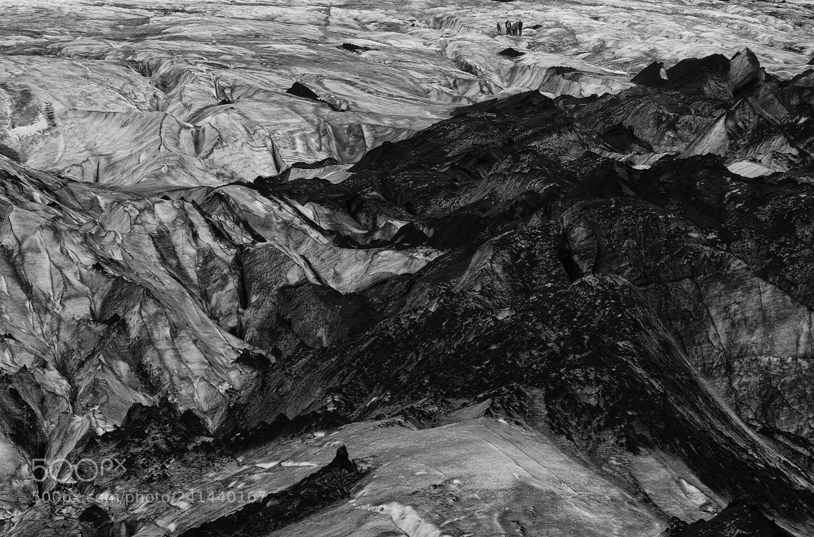 Nikon D7200 sample photo. Glacier in ash photography