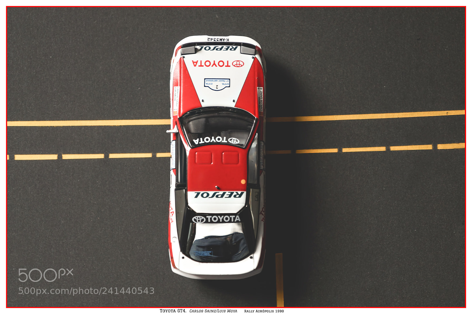 Sony Alpha a3000 sample photo. Toyota celica gt-four photography