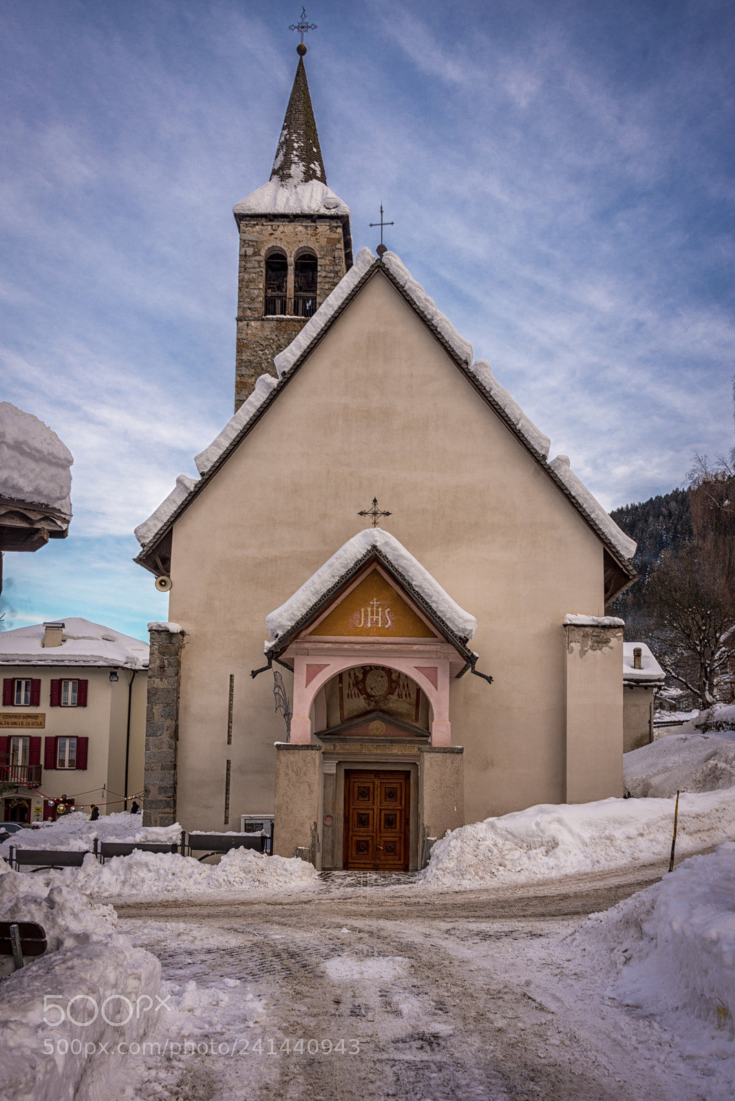 Nikon D600 sample photo. Alpine church photography