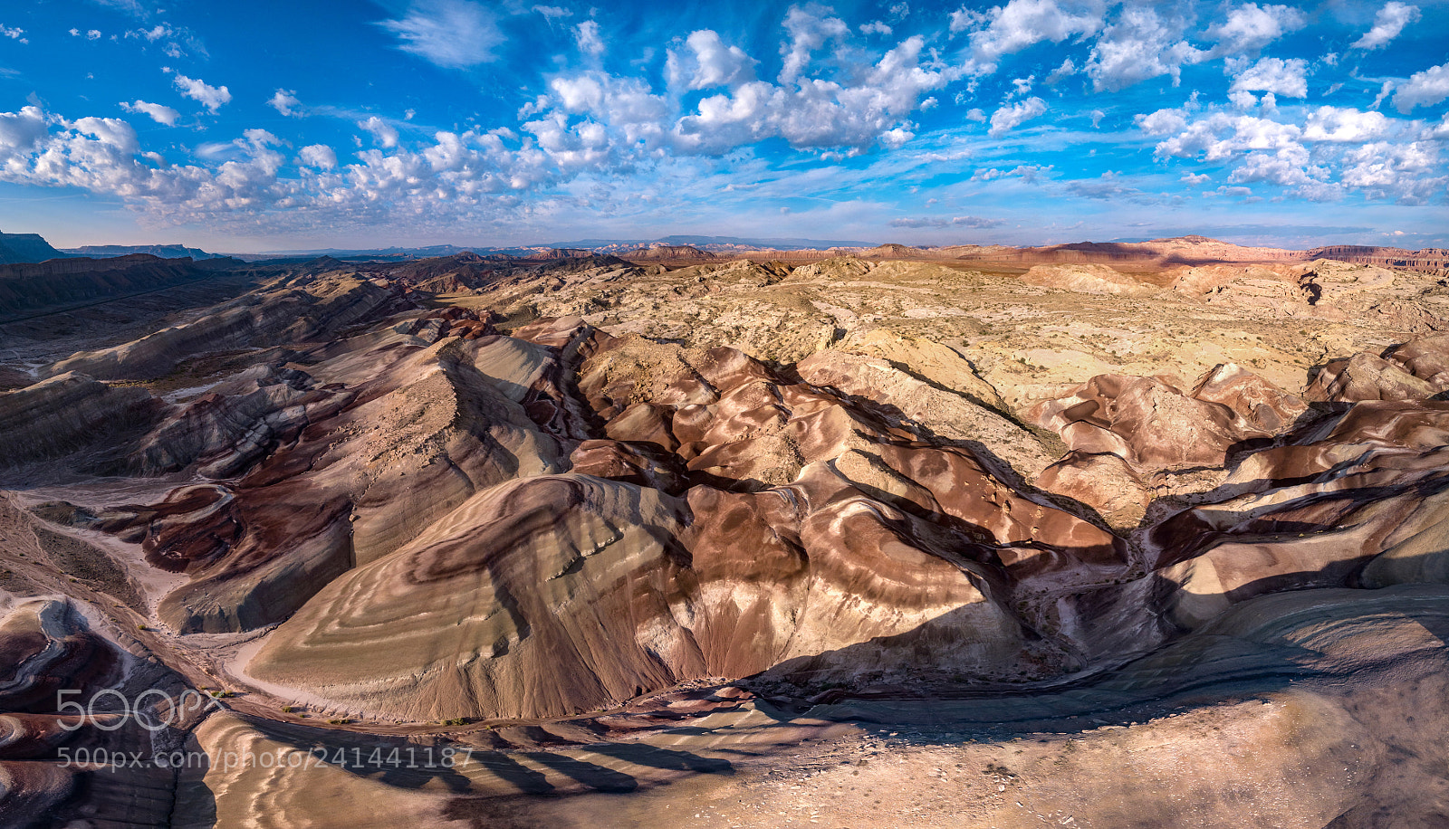DJI FC220 sample photo. Colorful desert photography