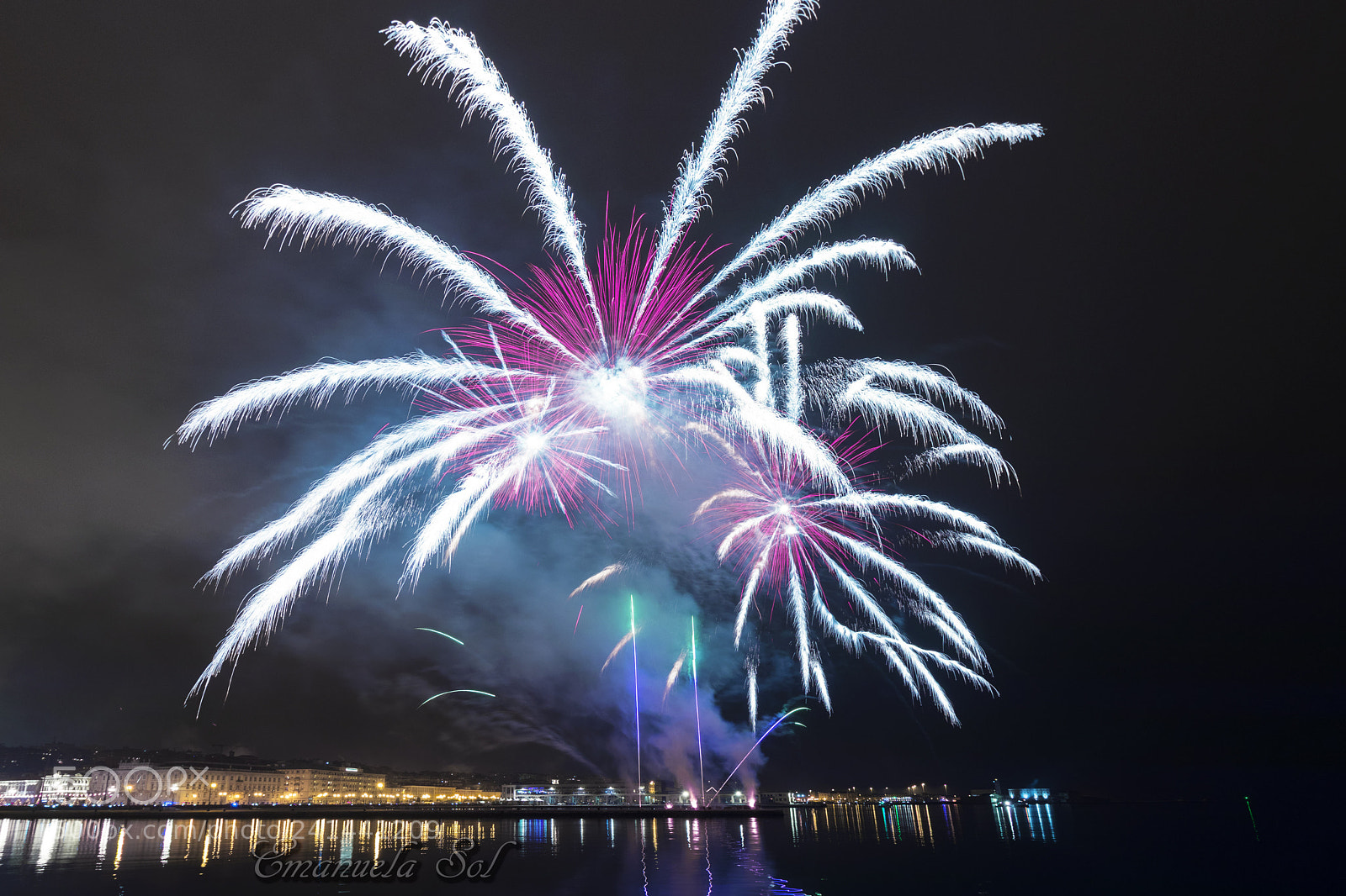 Canon EOS 80D sample photo. Trieste fireworks #3 photography