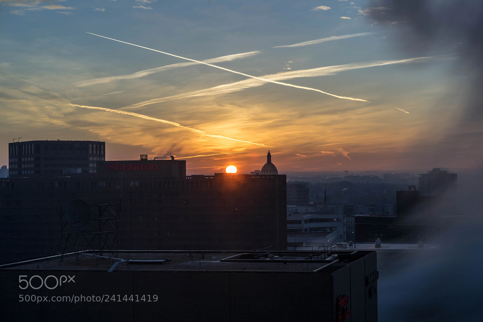 Sony a7 II sample photo. Sunrise in denver photography