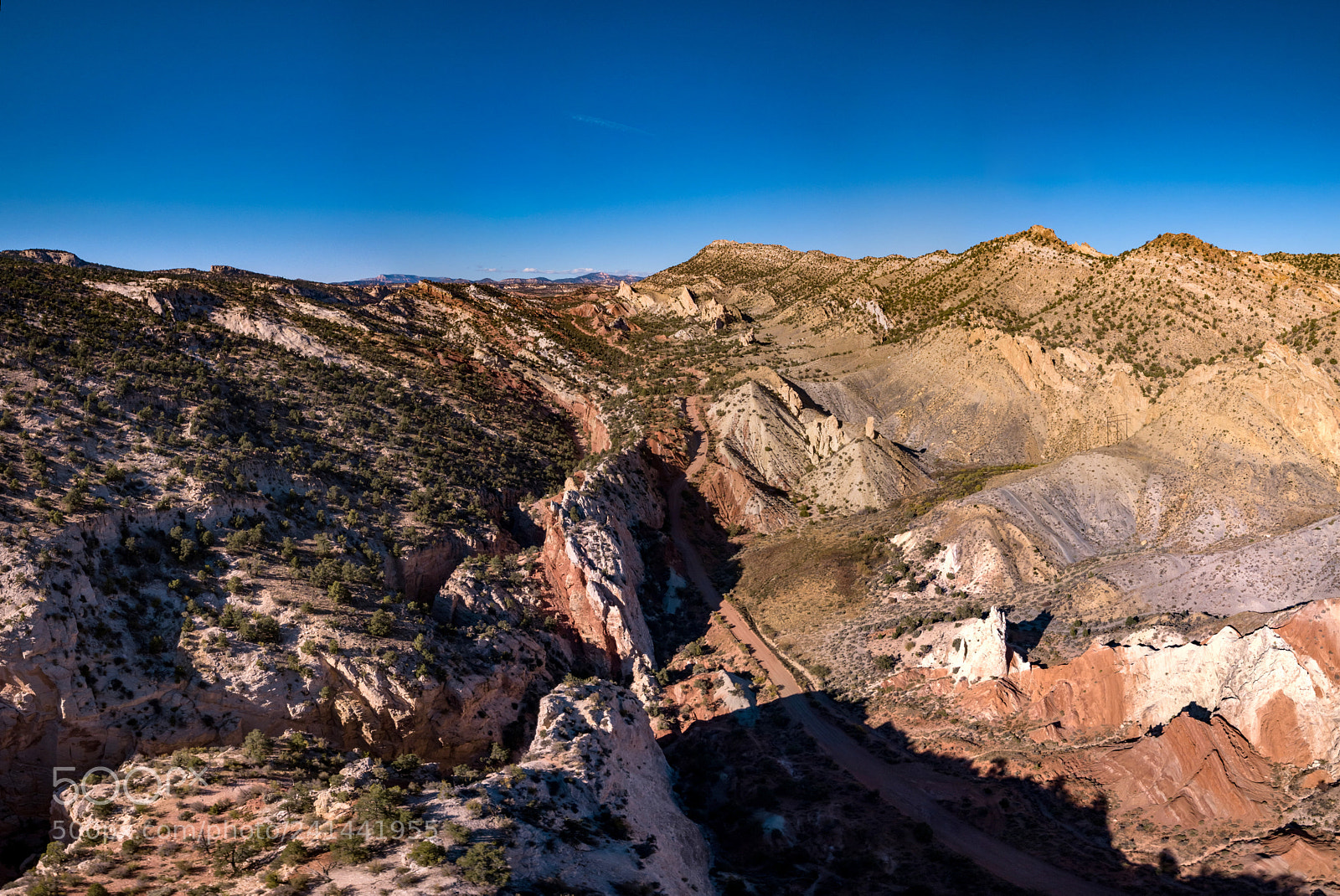 DJI FC220 sample photo. Cottenwood canyon road photography